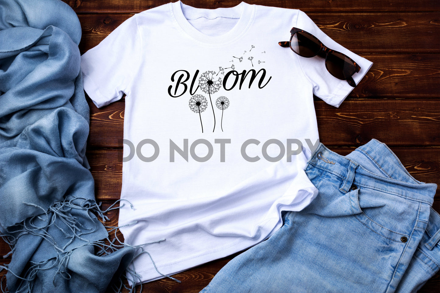 Impresión de sublimación de diente de león Bloom