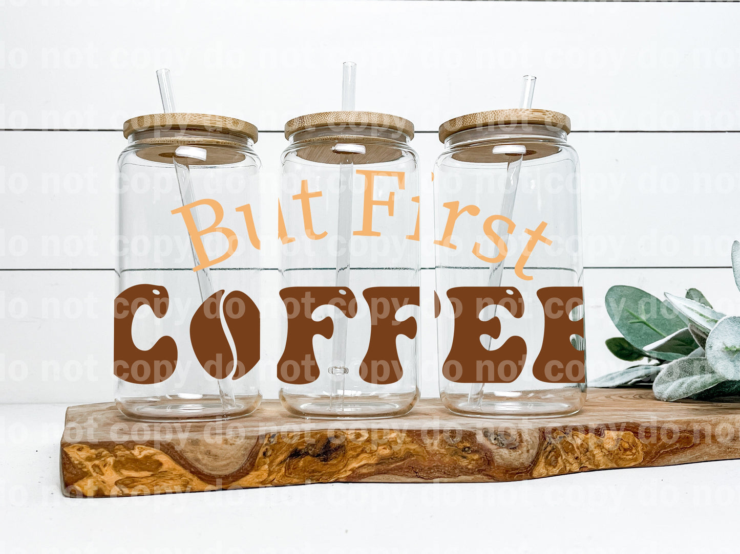 But First Coffee 16oz Cup Wrap