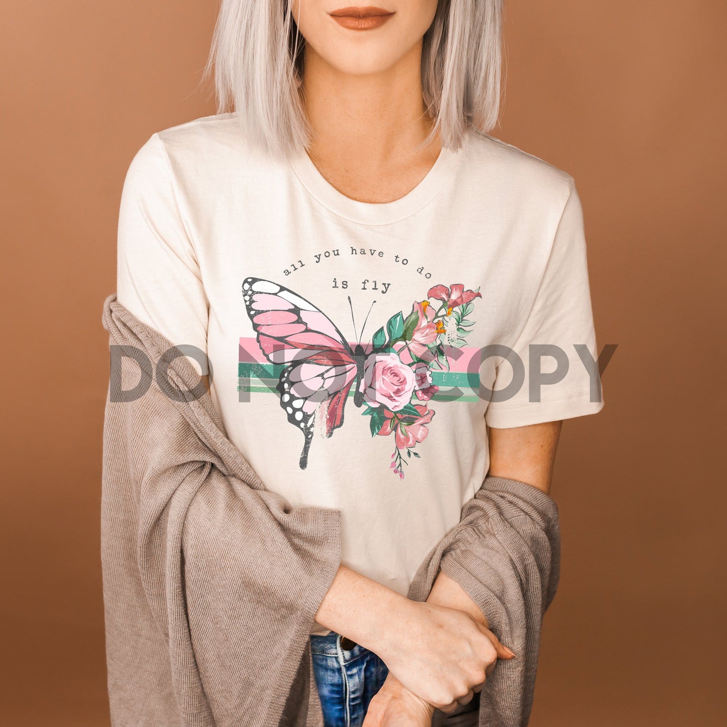 All You Have To Do Is Fly Butterfly Dream Print or Sublimation Print