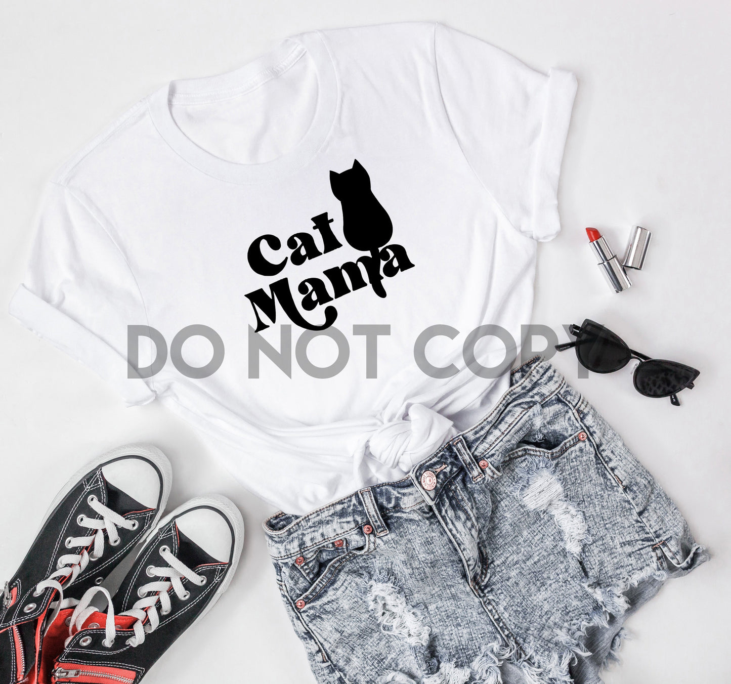 Cat Mama Sublimation print