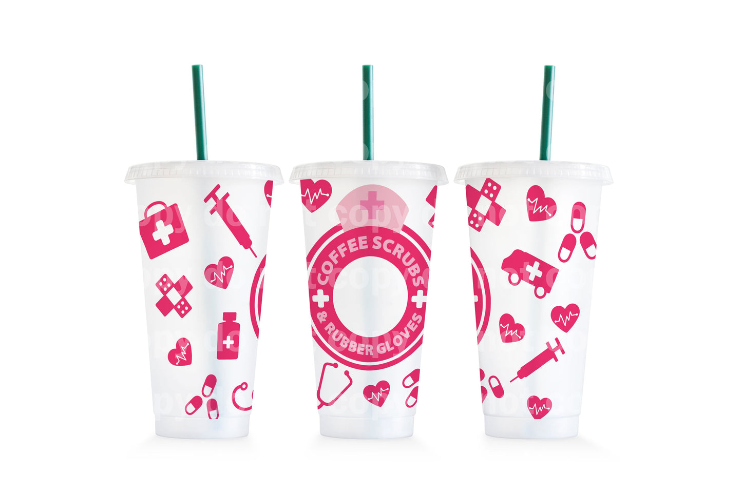 Coffee Scrubs Rubber Gloves Cup Wrap 24oz Cold Cup Wrap