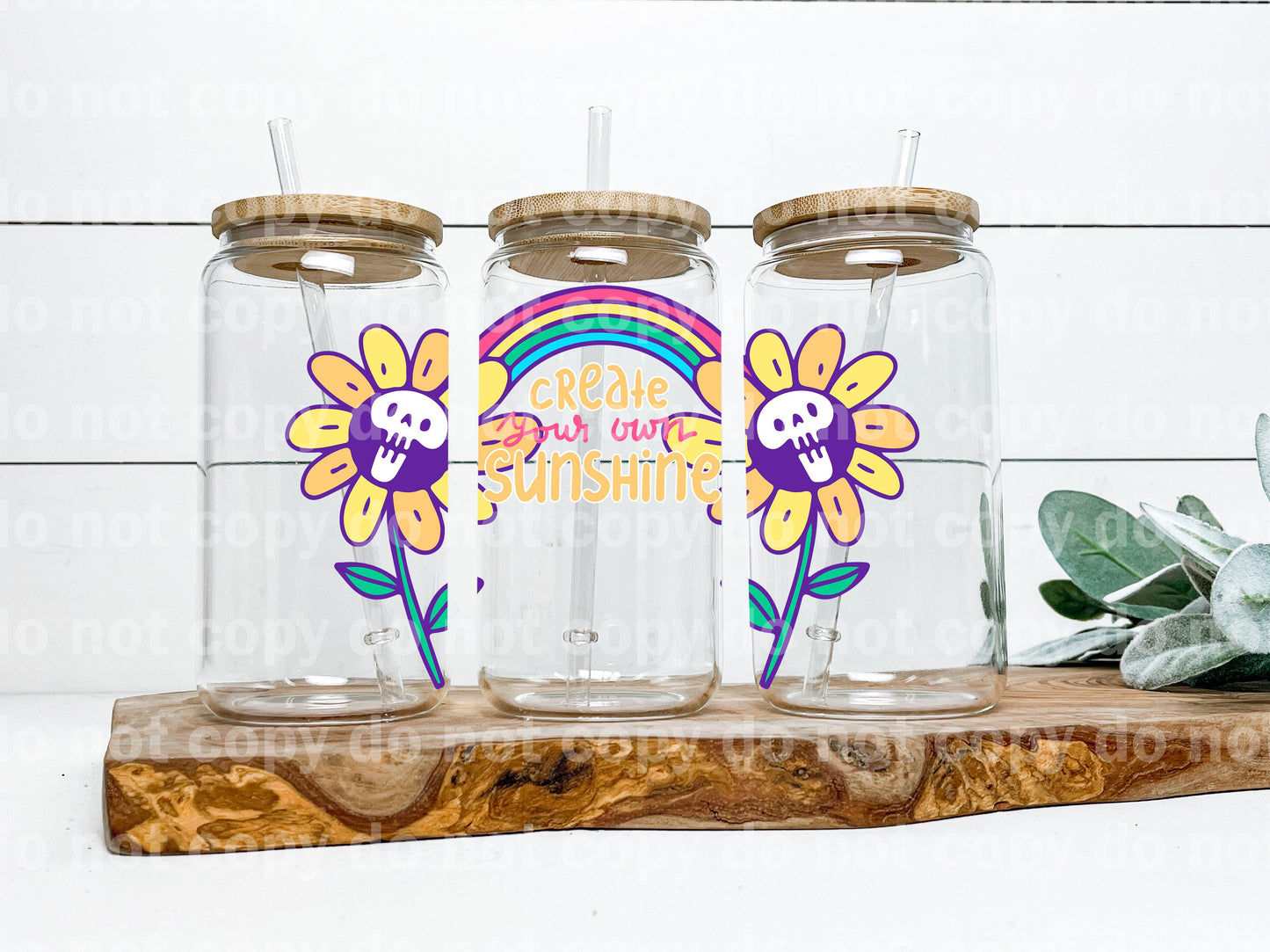 Crea tu propio envoltorio para taza Sunshine 7.9 x 5 de 16 oz