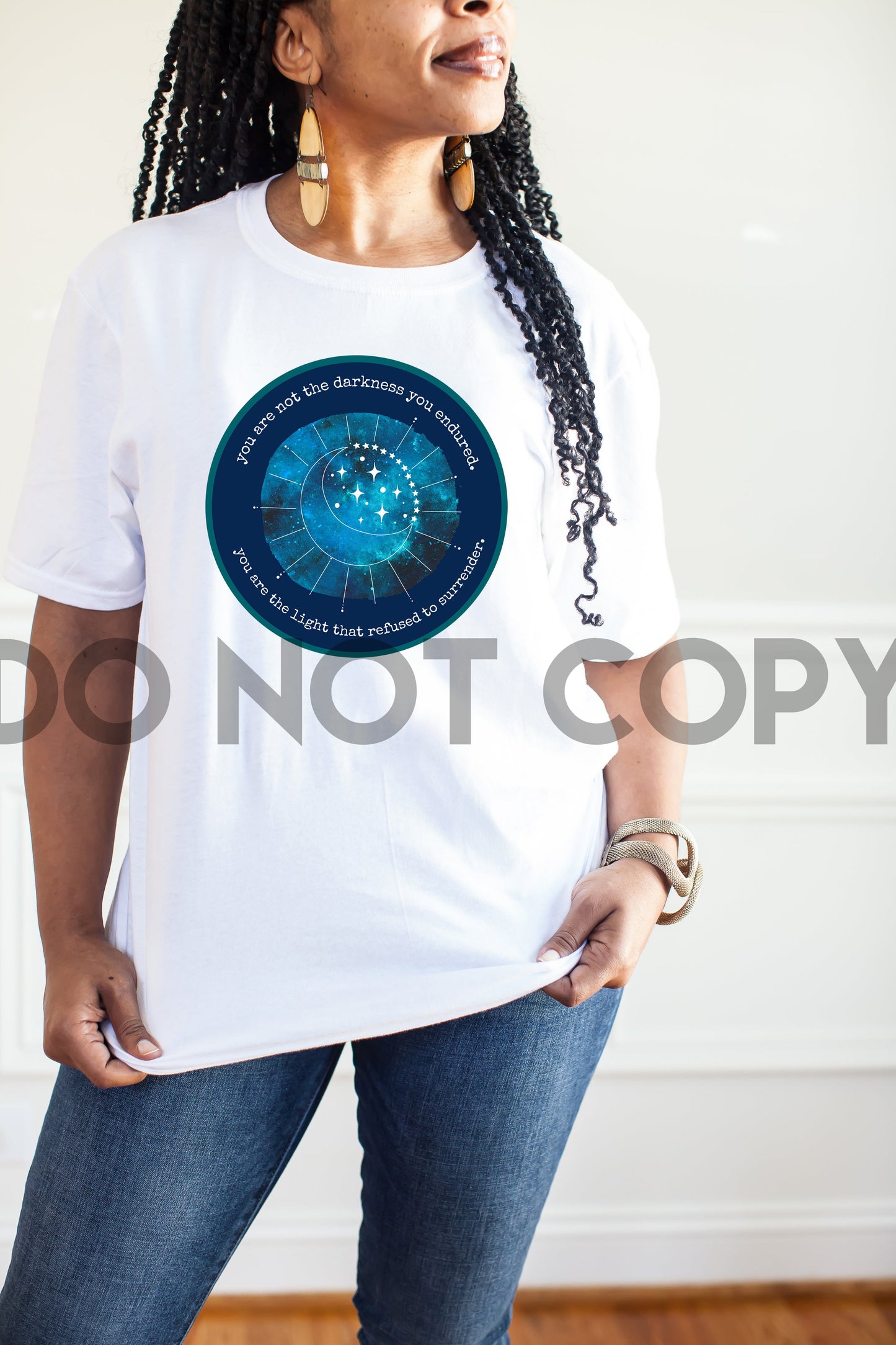 You Are Not The Darkness You Endured, You Are The Light That Refused To Surrender Sublimation print