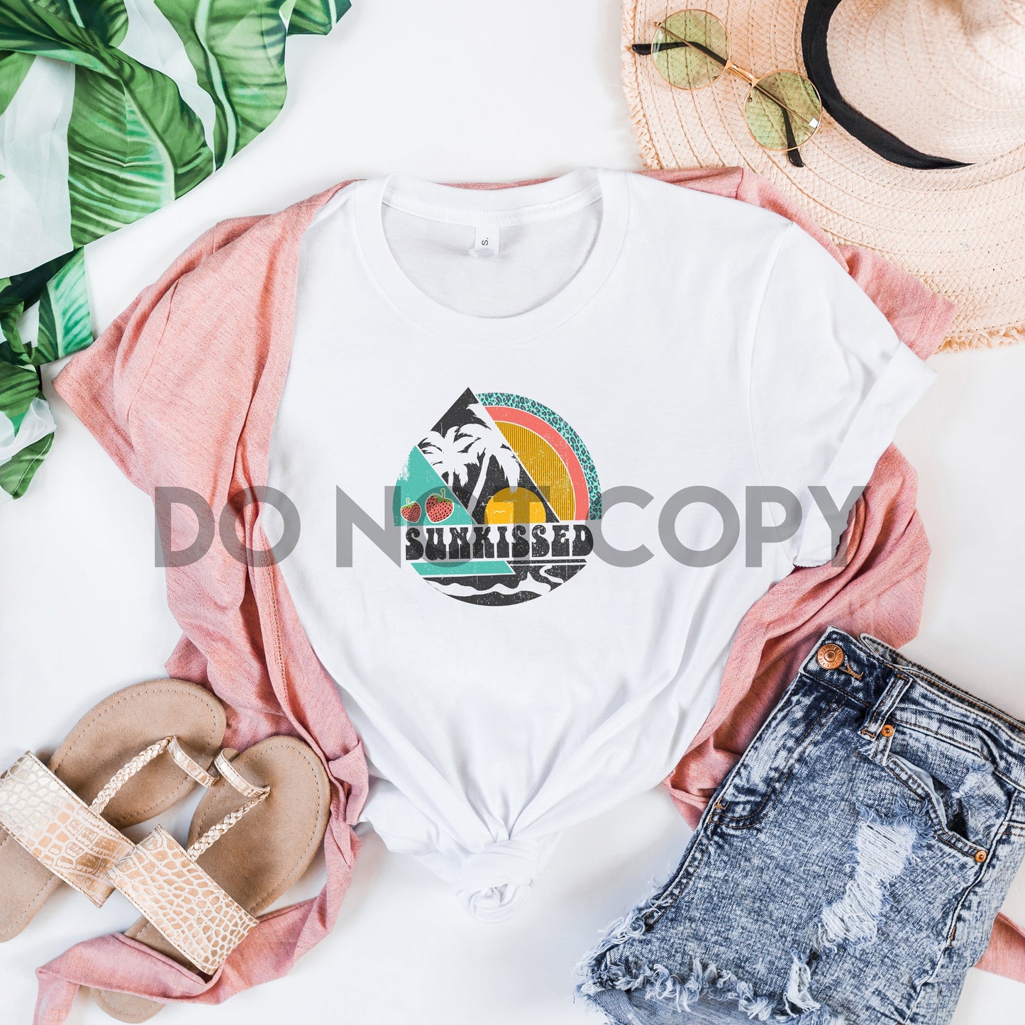 Impresión por sublimación desgastada bañada por el sol