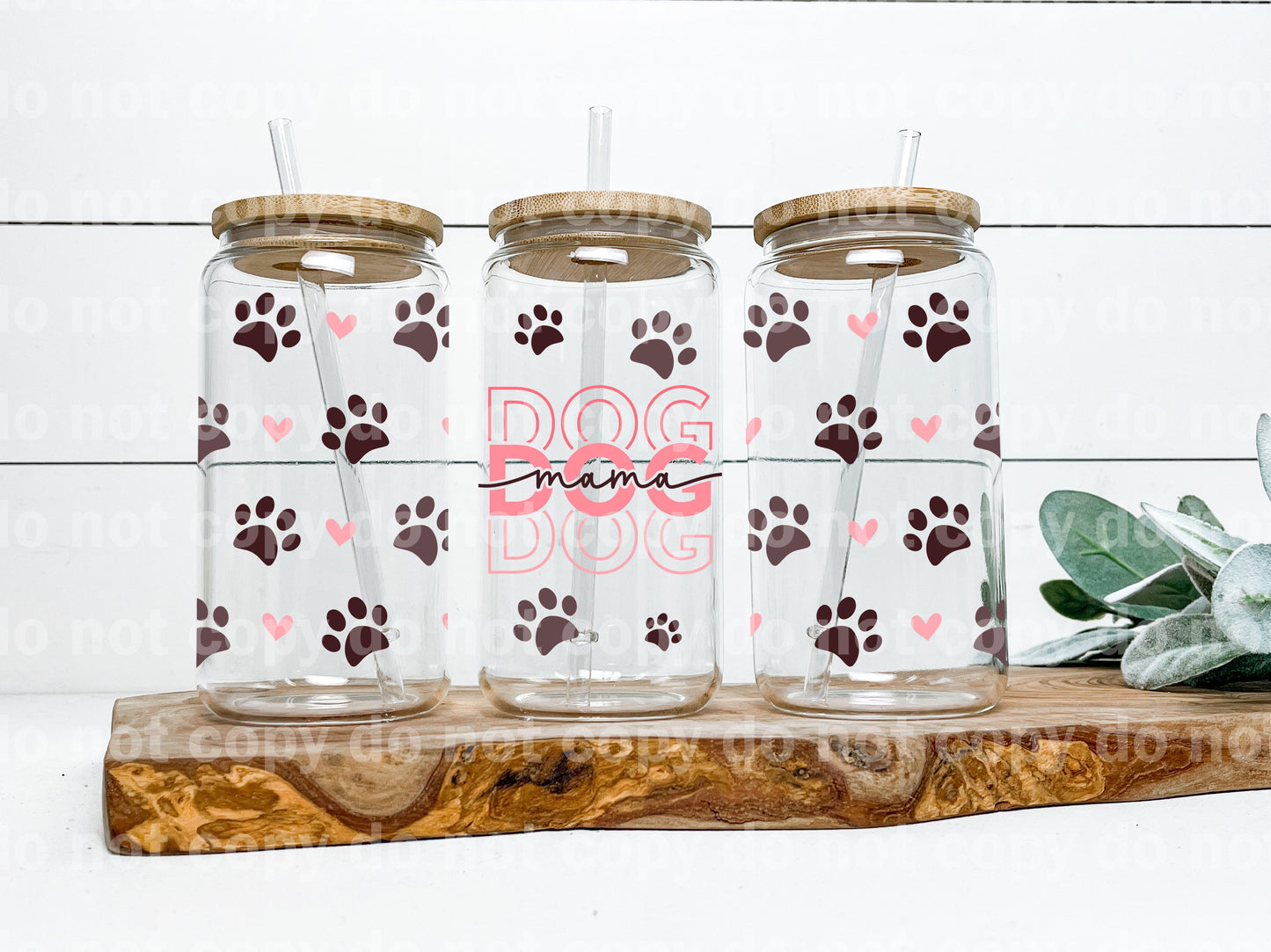 Dog Mama 16oz Cup Wrap