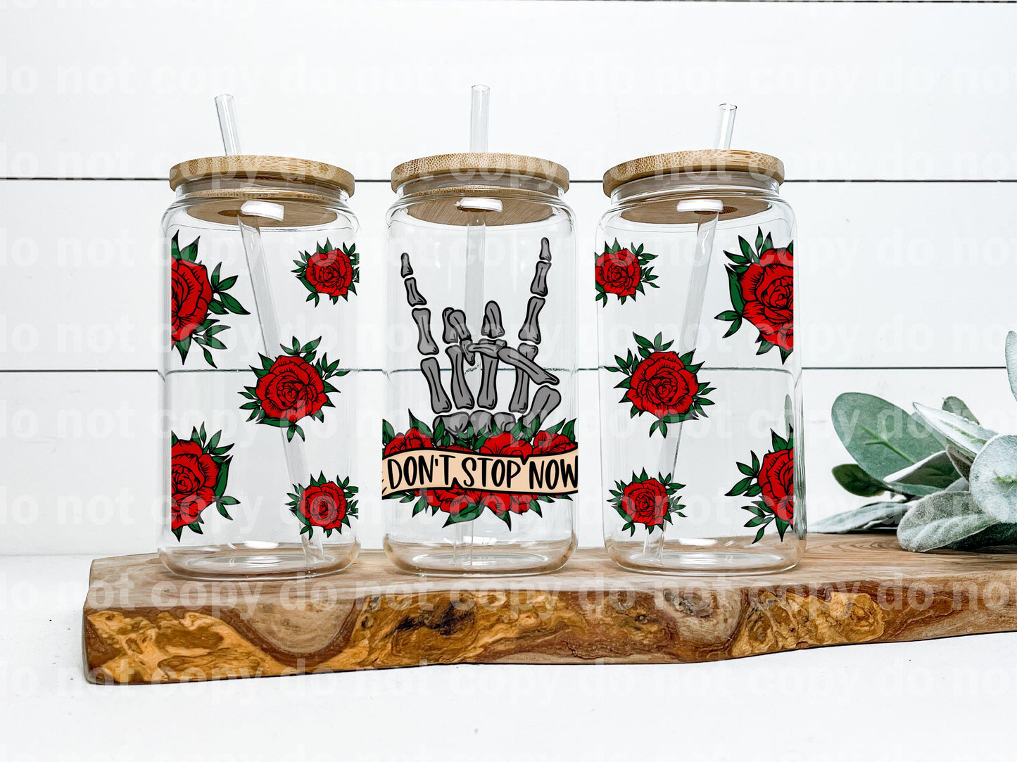 Don't Stop Now 16oz Cup Wrap