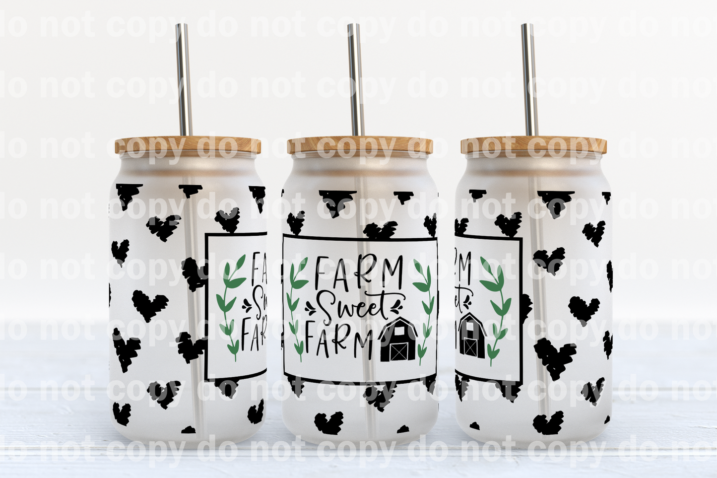 Farm Sweet Farm 16oz Cup Wrap