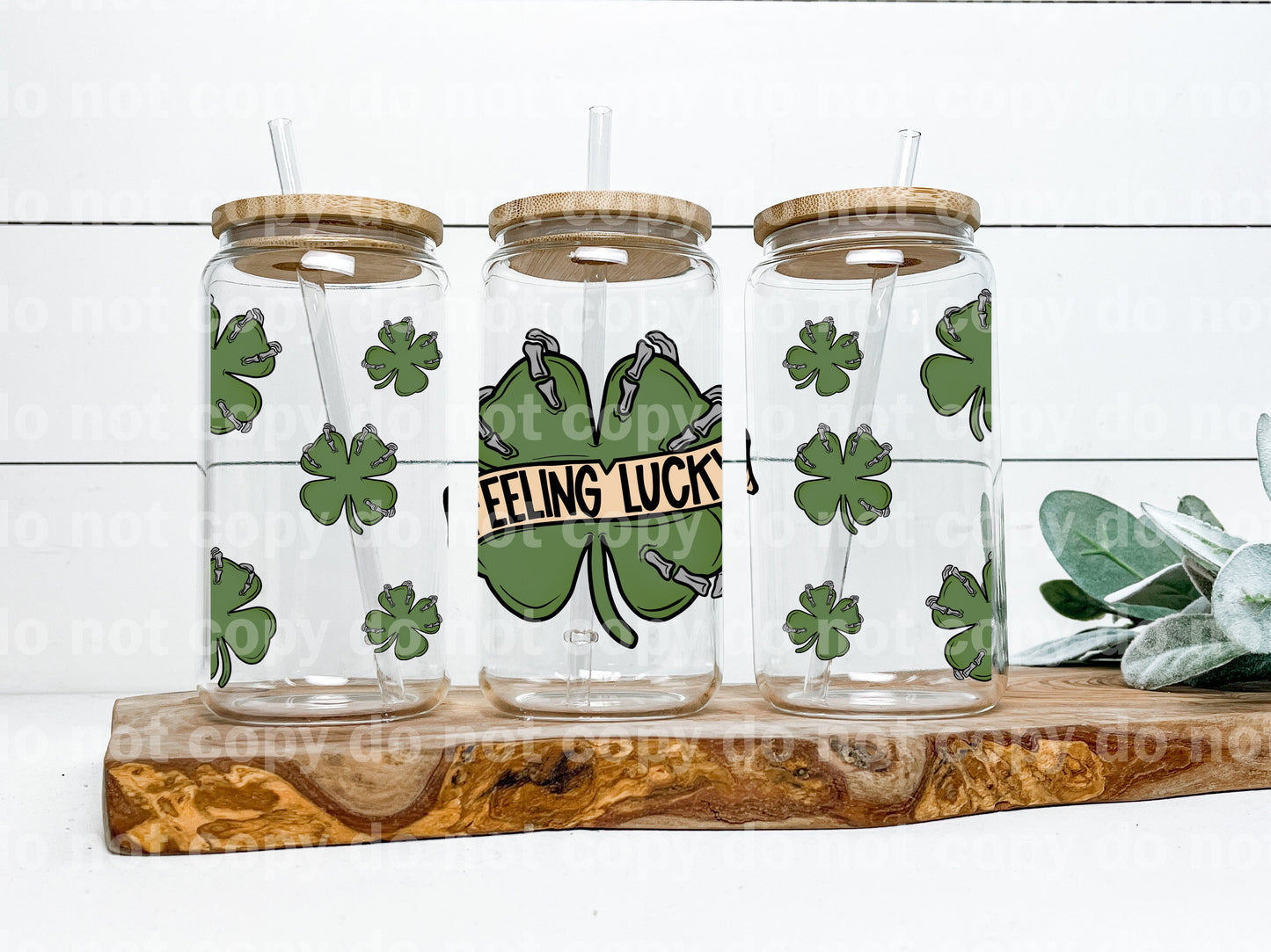 Feeling Lucky 16oz Cup Wrap