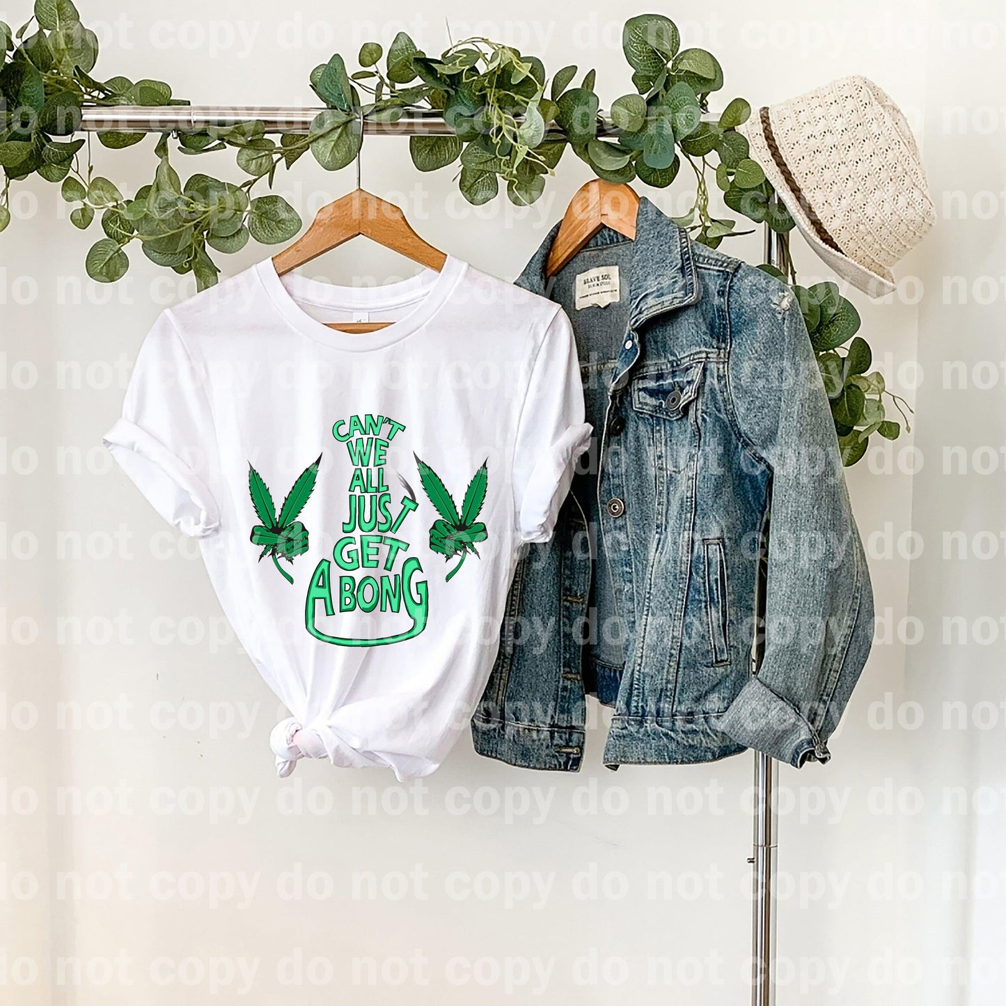 Can't We All Just Get A Bong Sublimation print