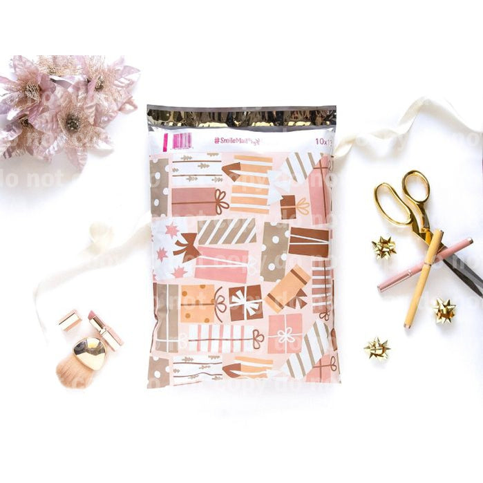 Impresión de regalo Navidad Poly Mailer 10x13 y 19x24