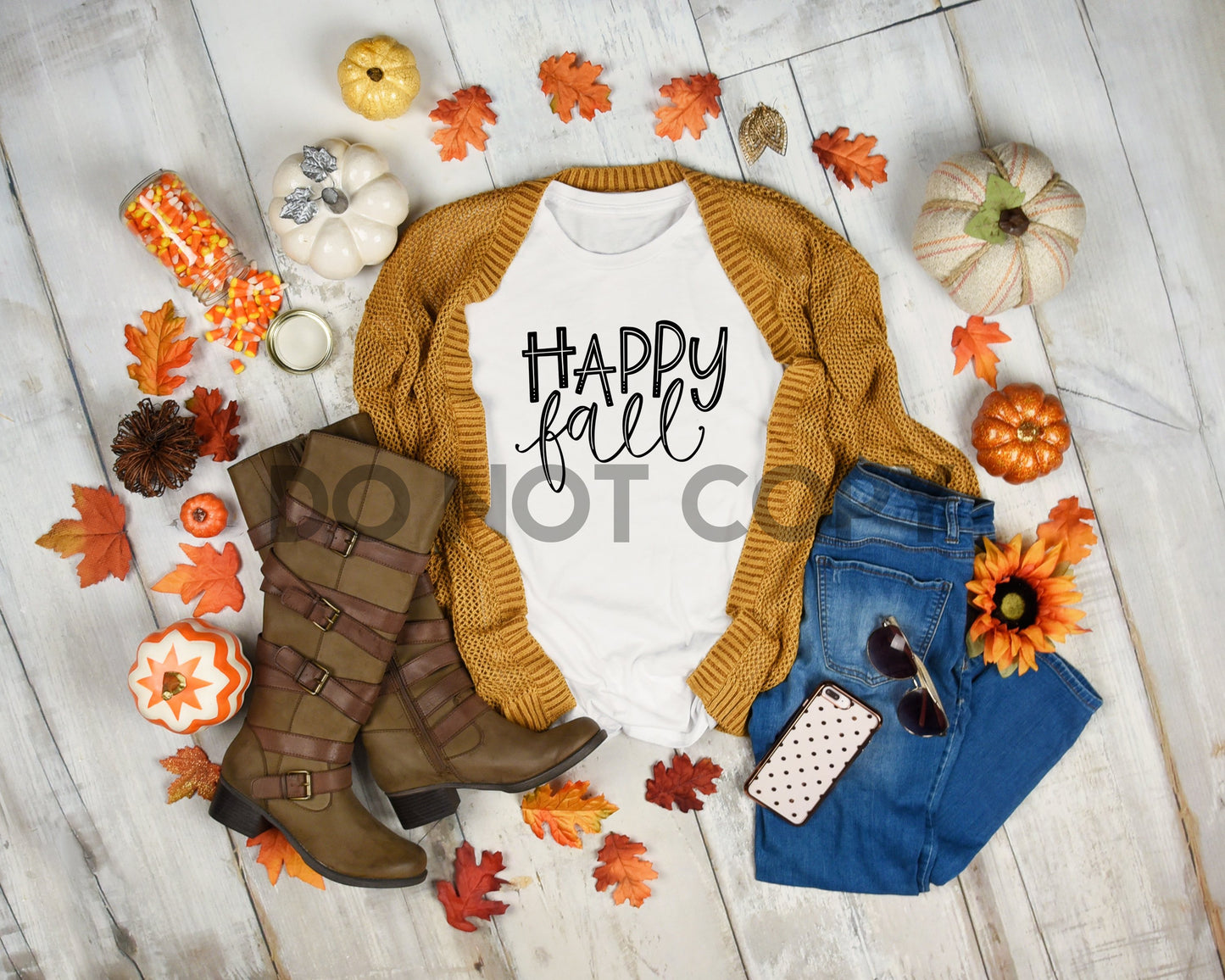 Happy Fall Sublimation print