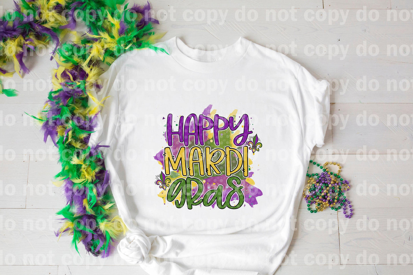 Happy Mardi Gras Dream Print or Sublimation Print