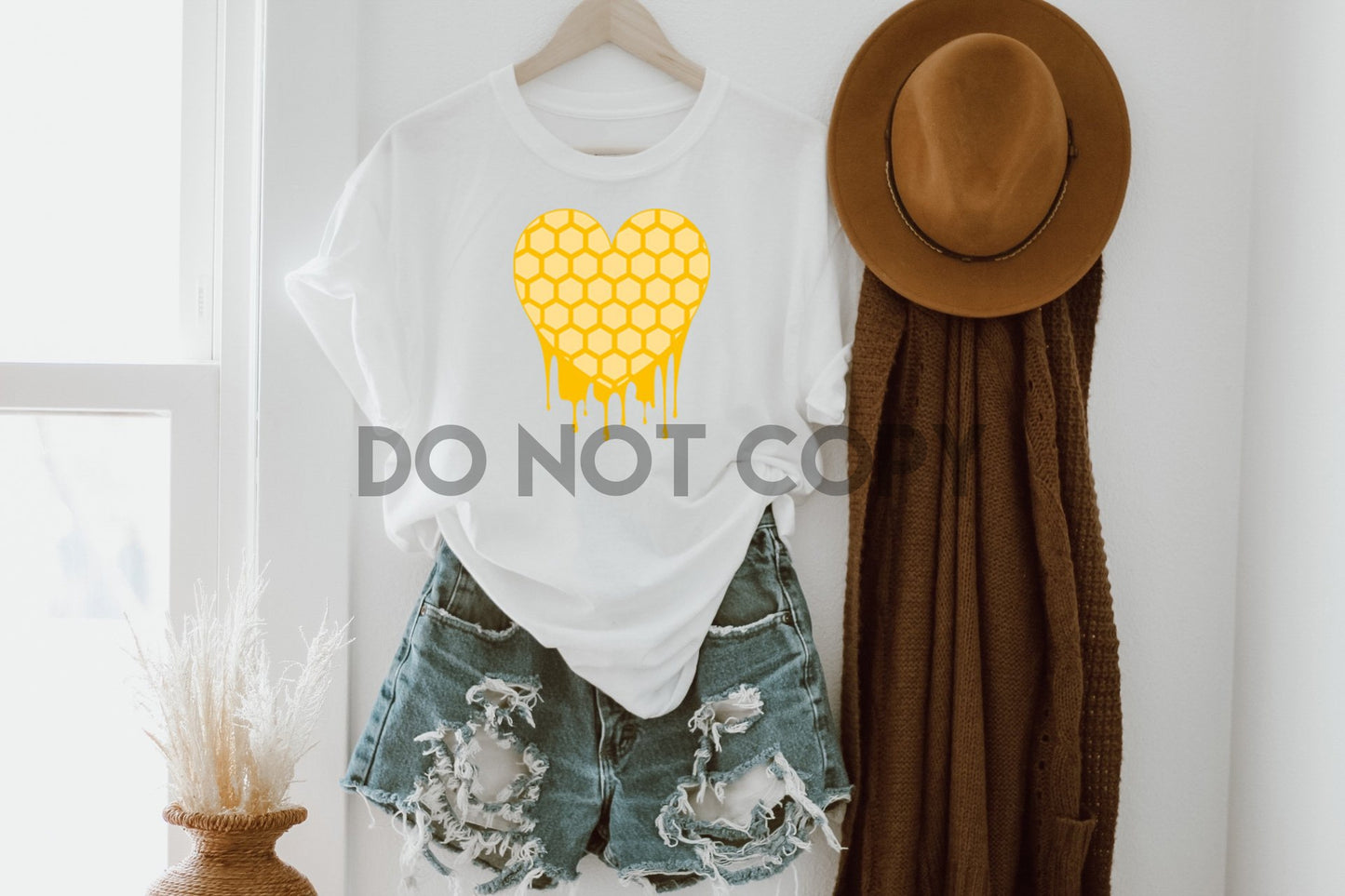 Honey Heart Sublimation print