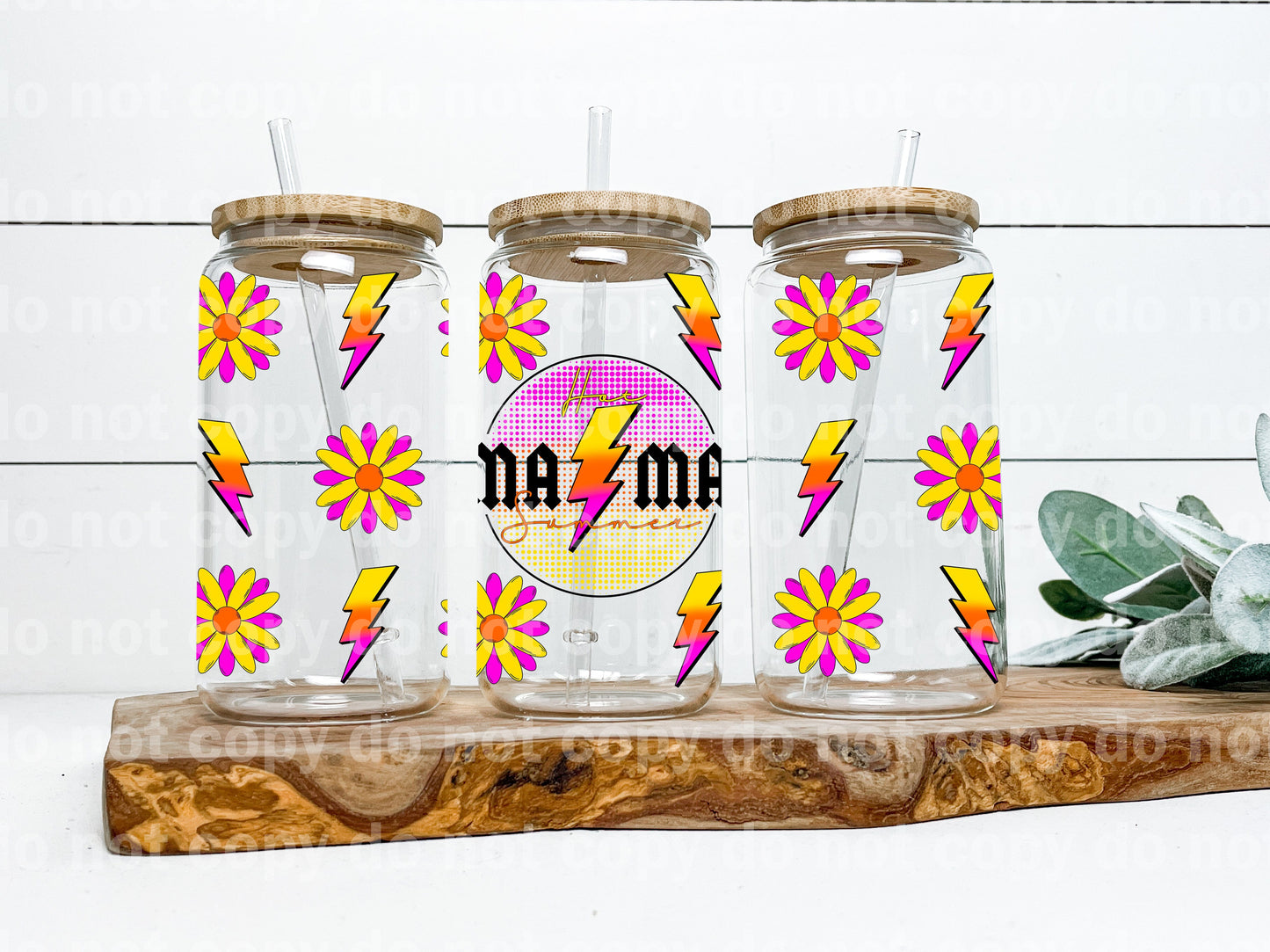 Hot Mama Summer Bolt 16oz Cup Wrap