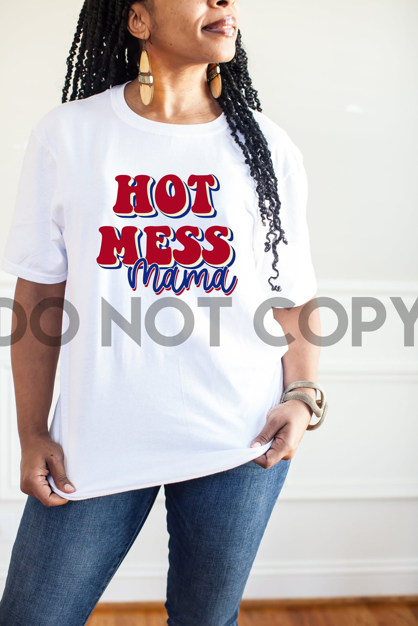 Hot Mess Mama Dream Impresión o Impresión de Sublimación