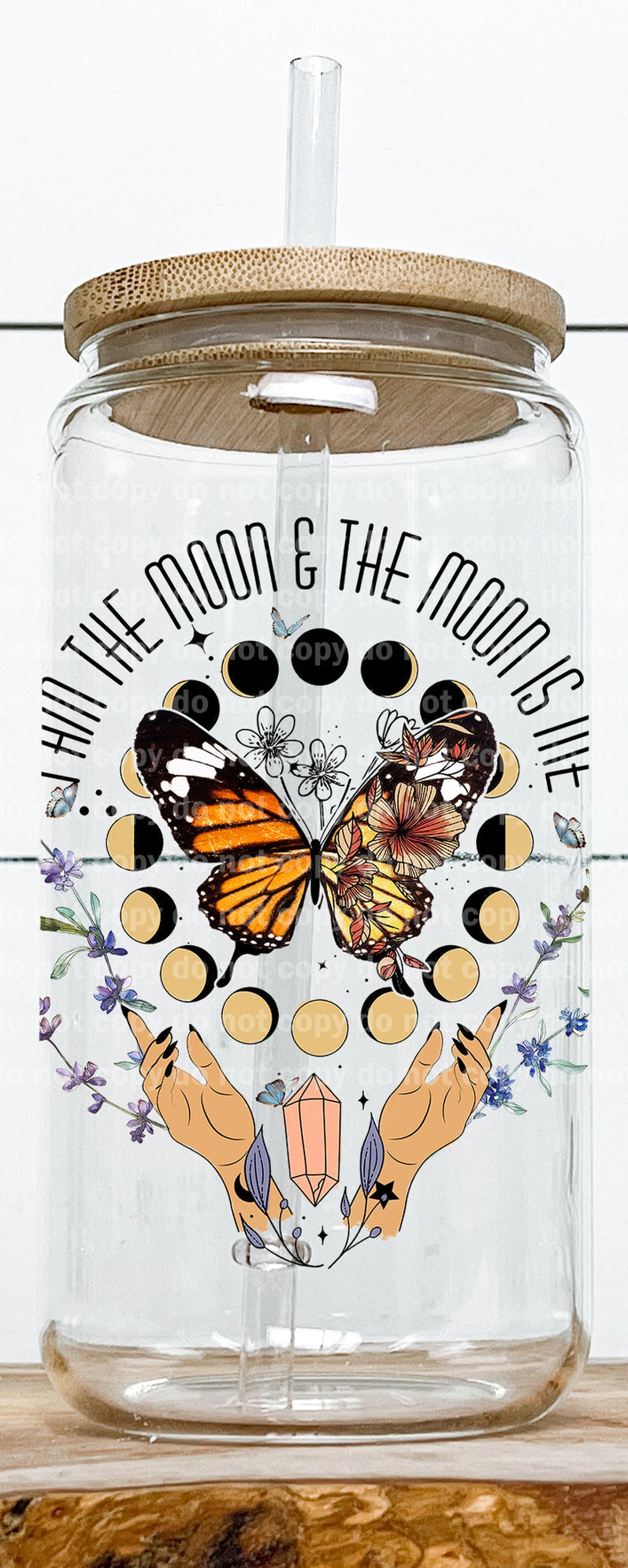 I Am The Moon Decal 3 x 3.5