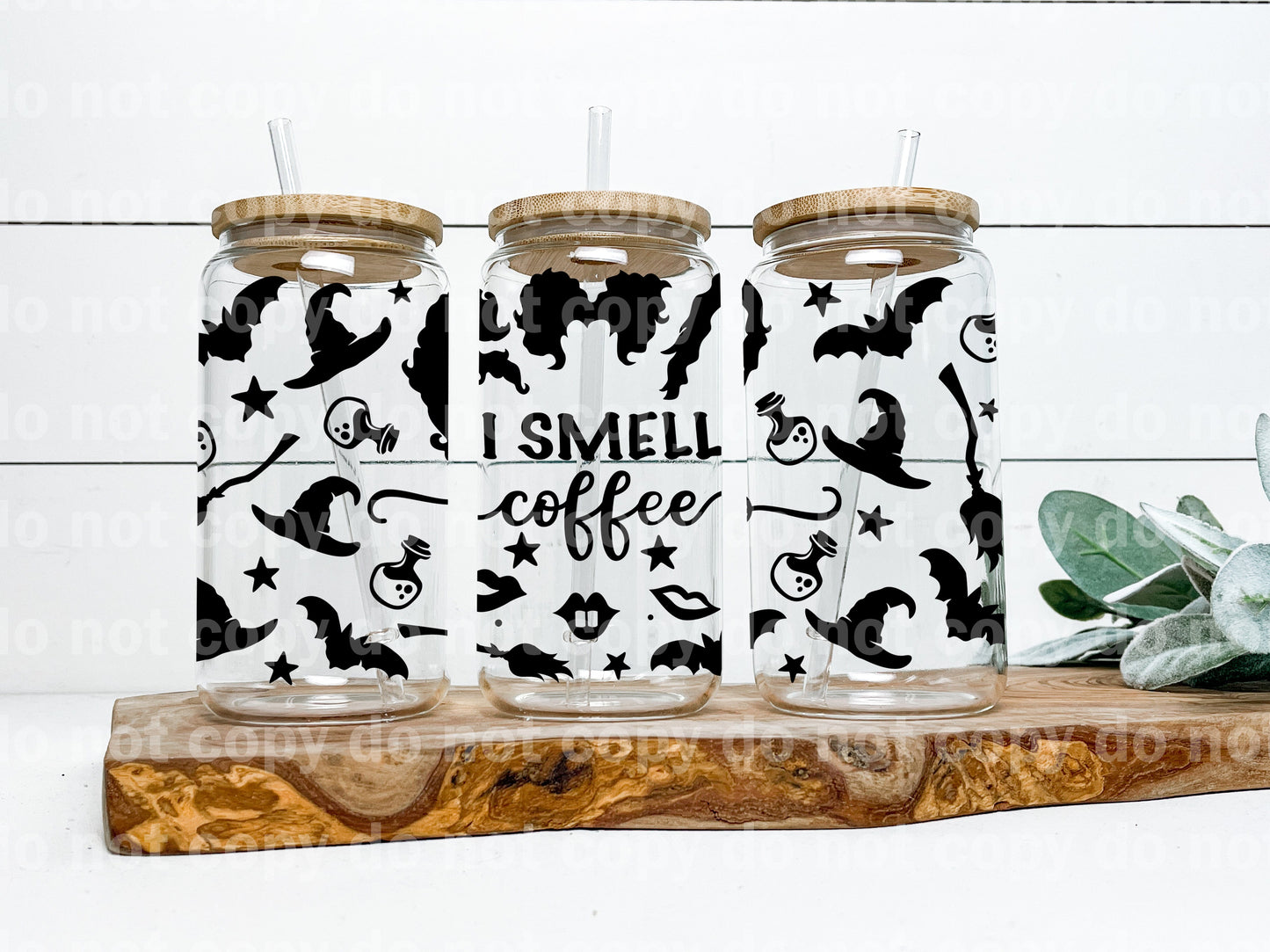 I Smell Coffee 16oz Cup Wrap