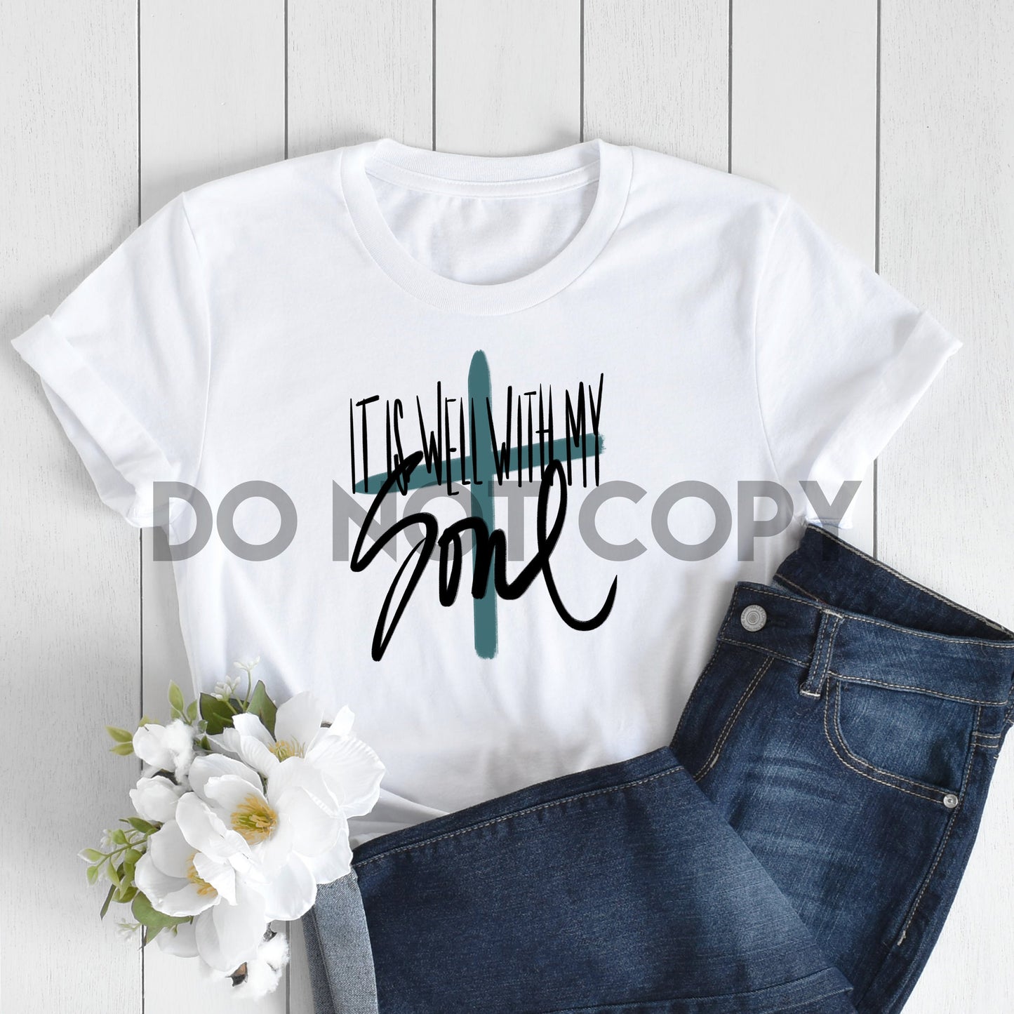 Está bien con la impresión de sublimación de My Soul Cross