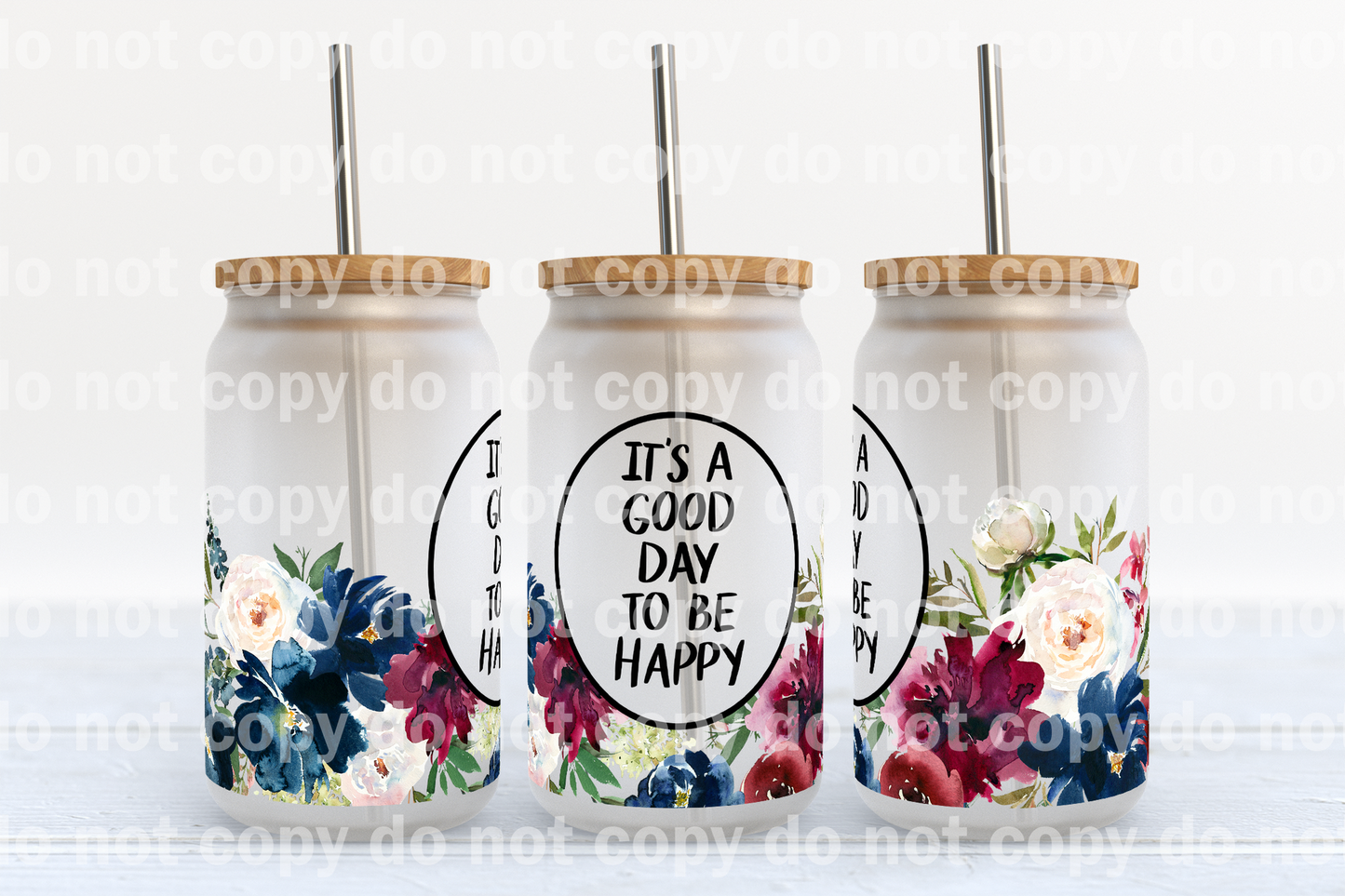 It's A Good Day To Be Happy 16oz Cup Wrap