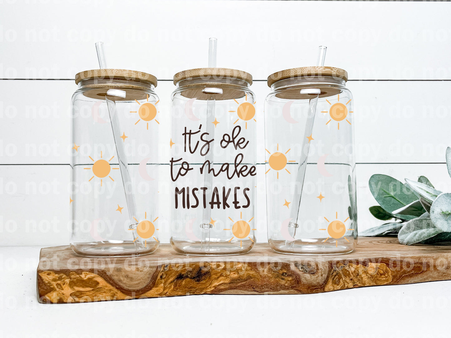 It's Ok To Make Mistakes 16oz Cup Wrap