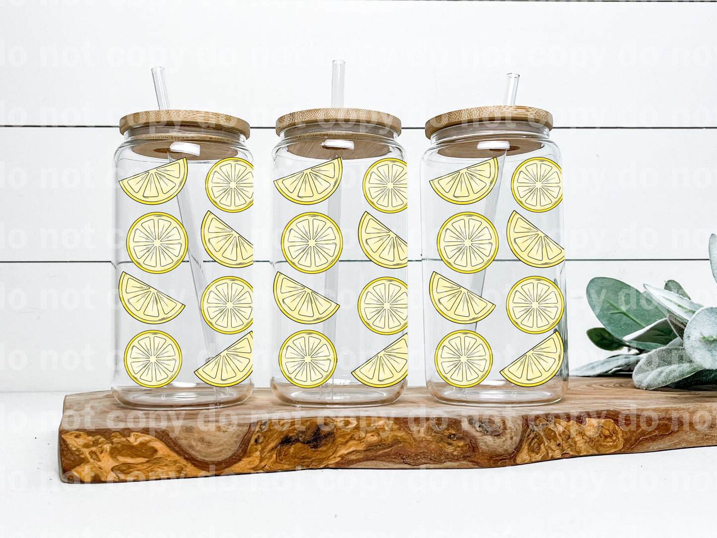 Lemons 16oz Cup Wrap