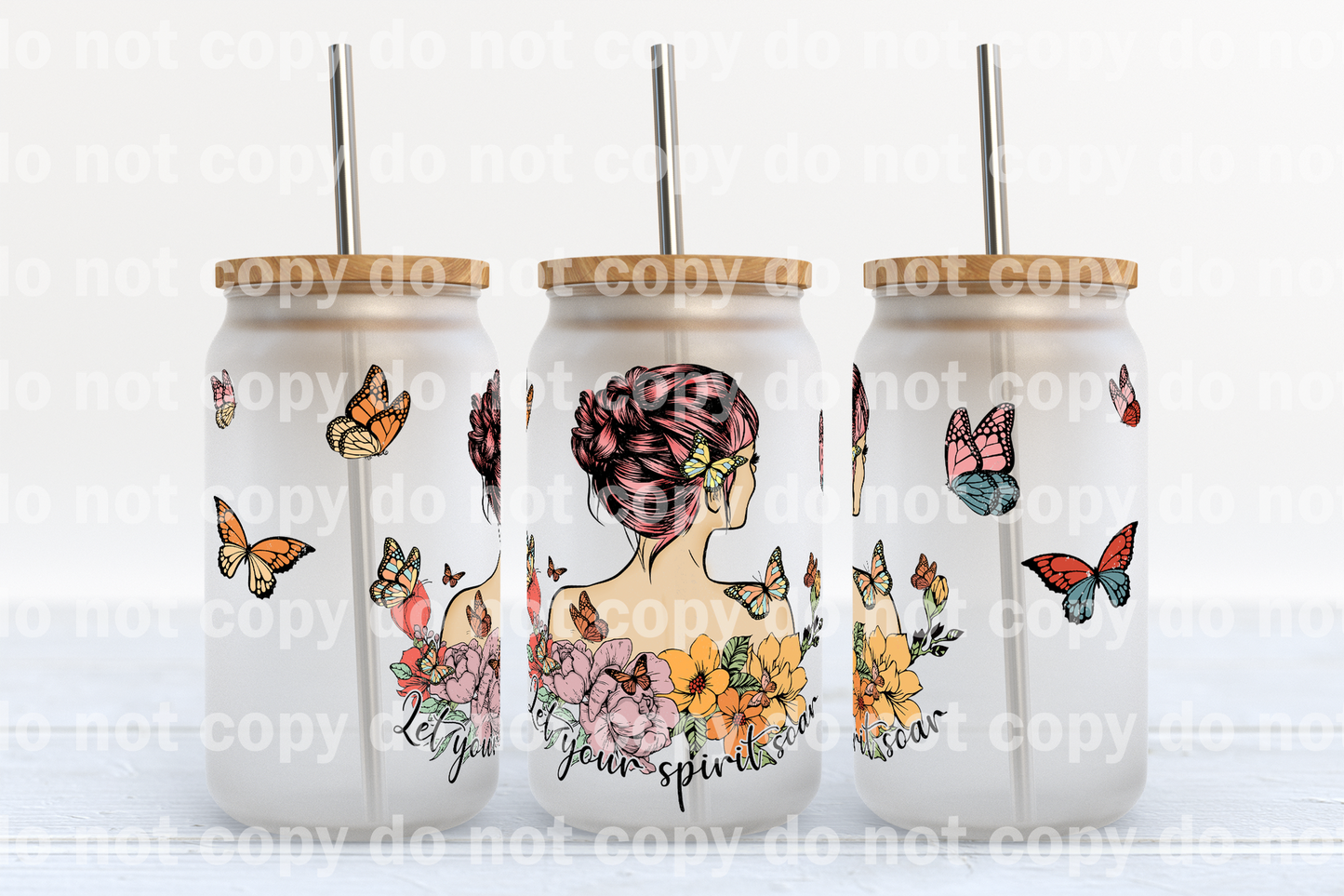 Let Your Spirit Soar 16oz Cup Wrap