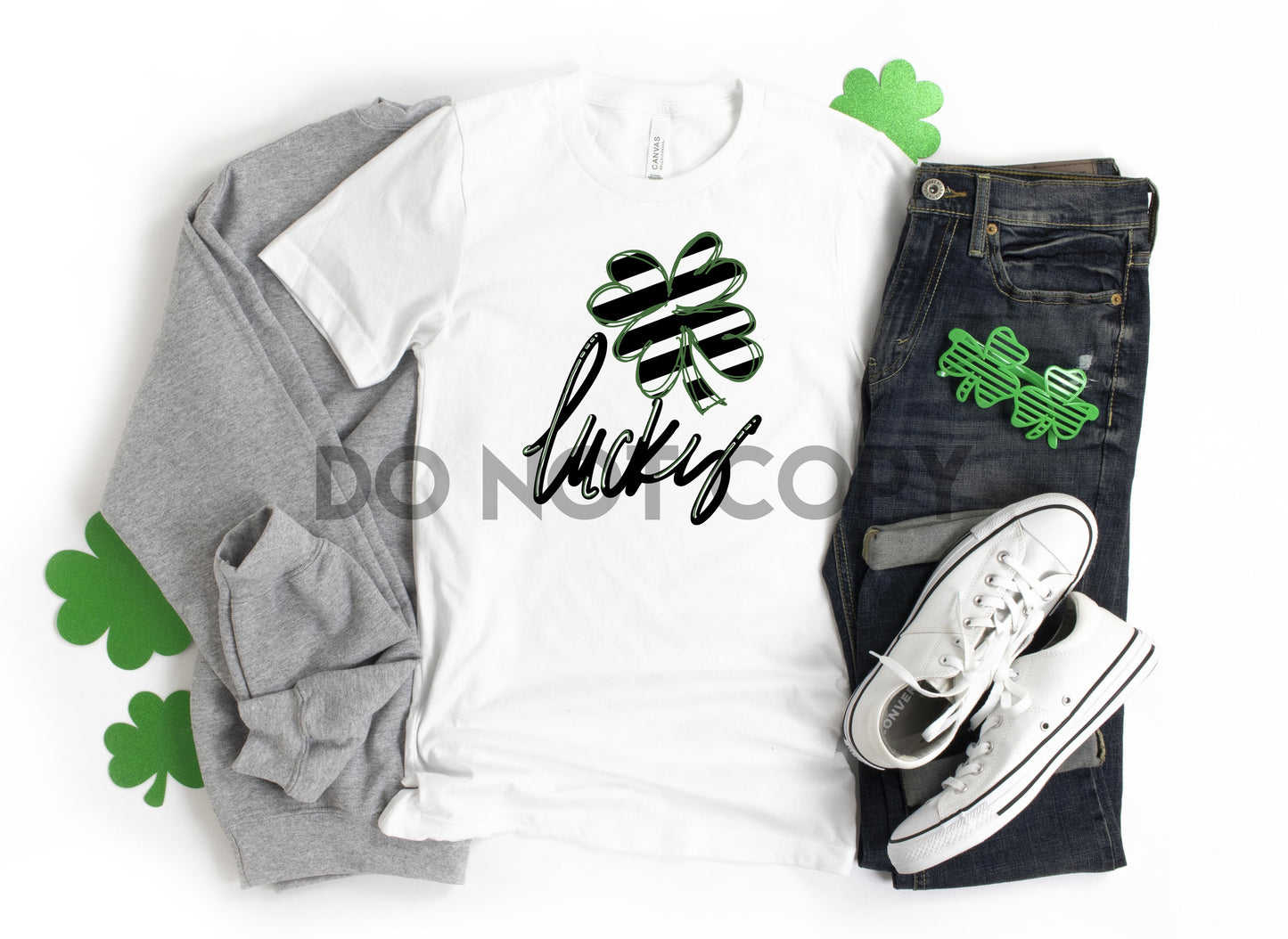 Lucky Four Leaf Clover Sublimation Print