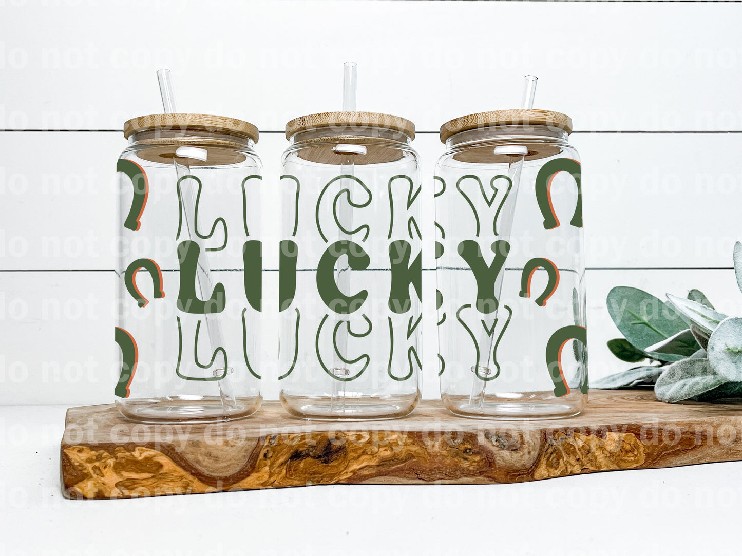 Lucky 16oz Cup Wrap