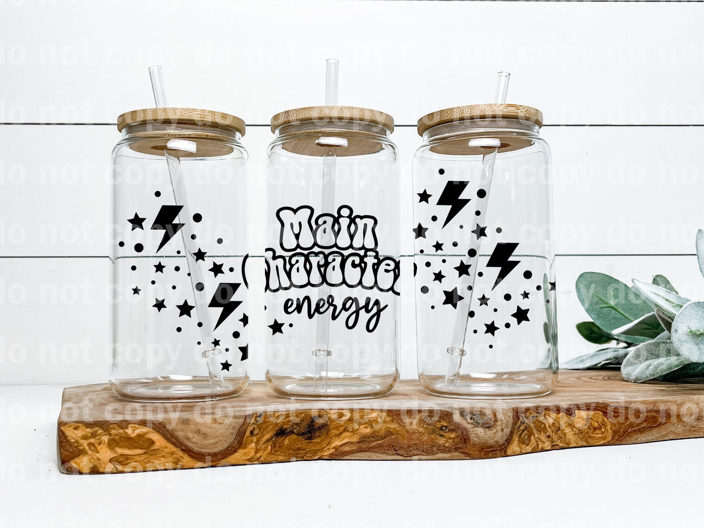 Main Character Energy 16oz Cup Wrap