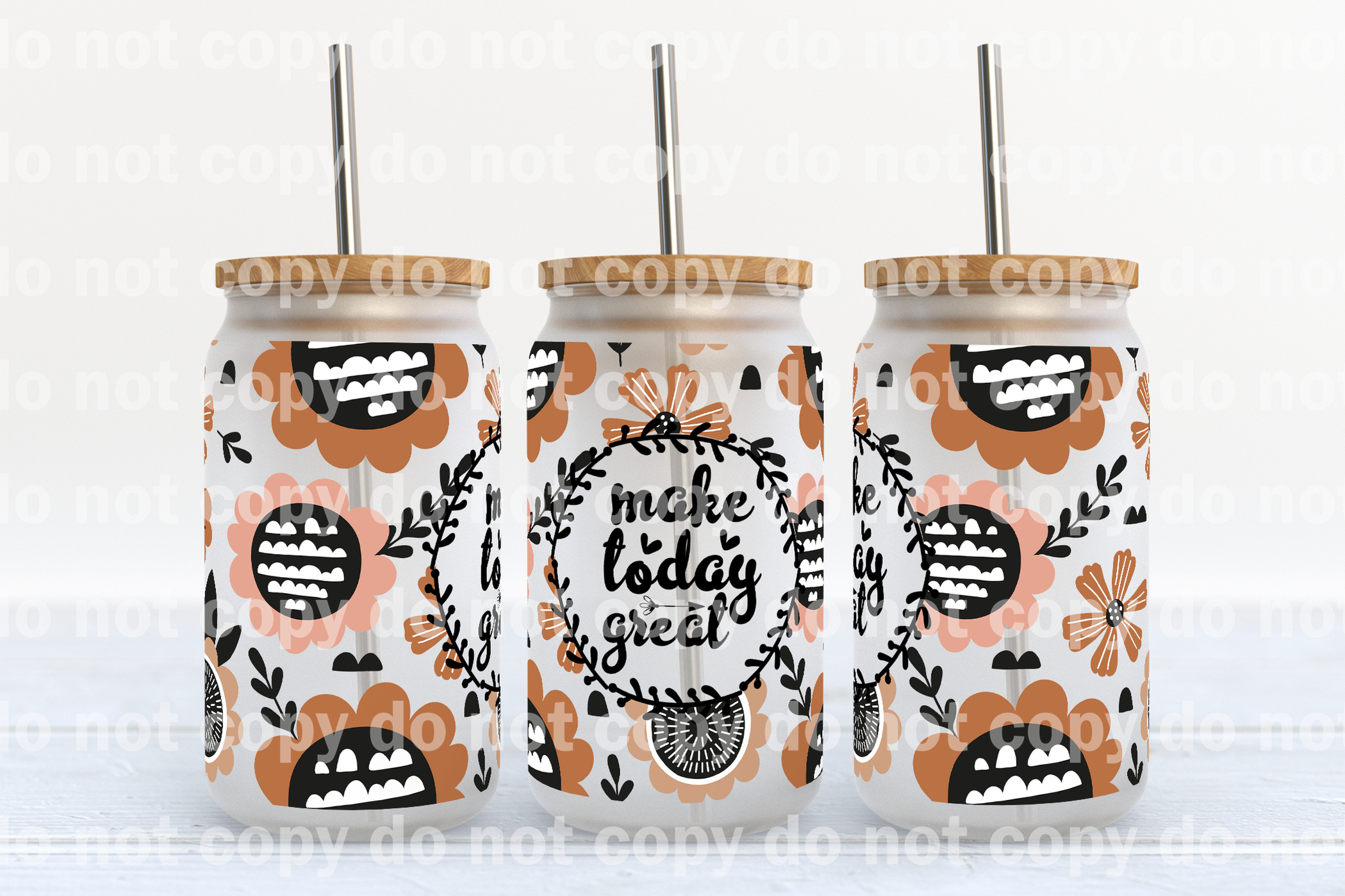 Make Today Great 16oz Cup Wrap and Pen Wrap – Puttin on the Printz