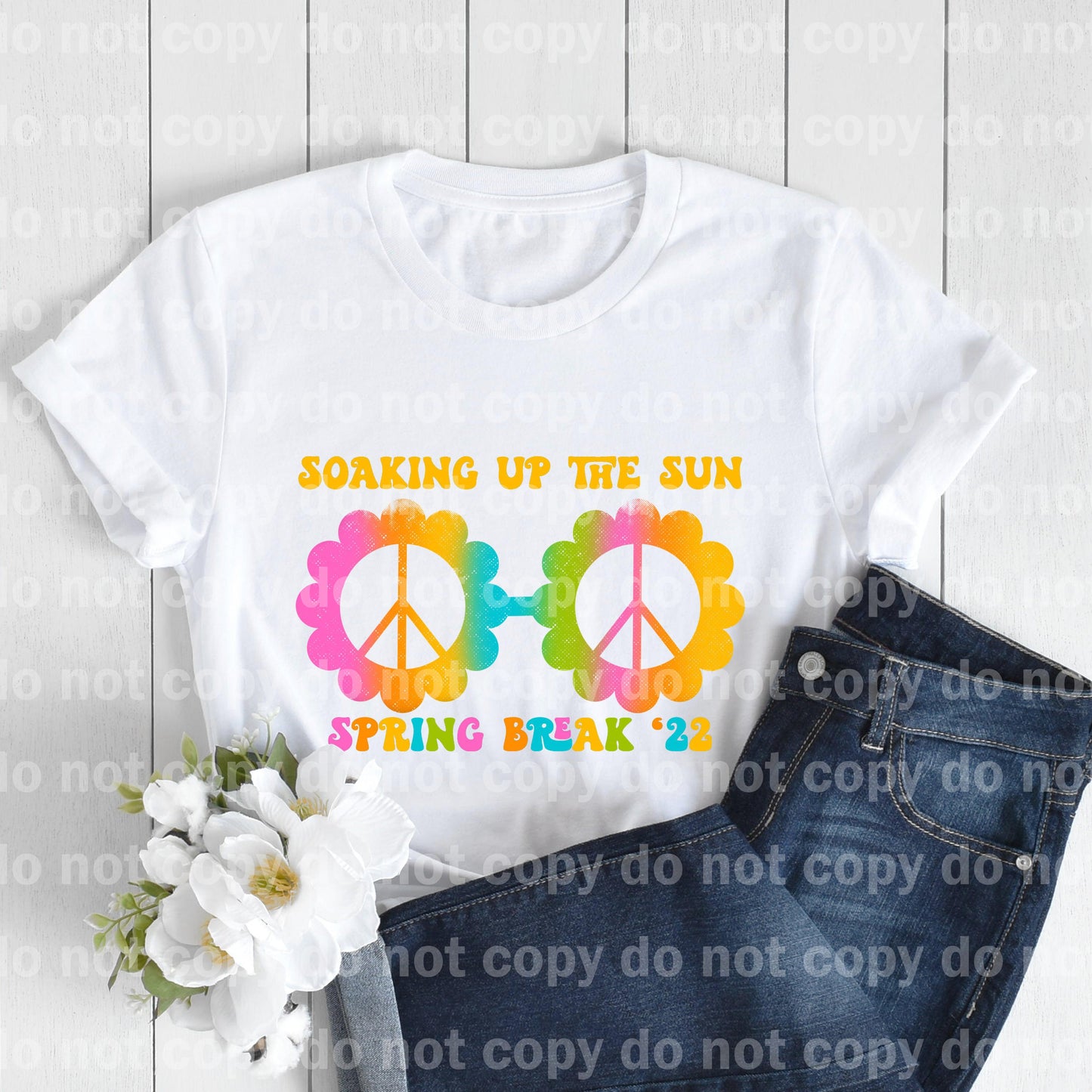 Soaking Up The Sun Spring Break '22 Sublimation print