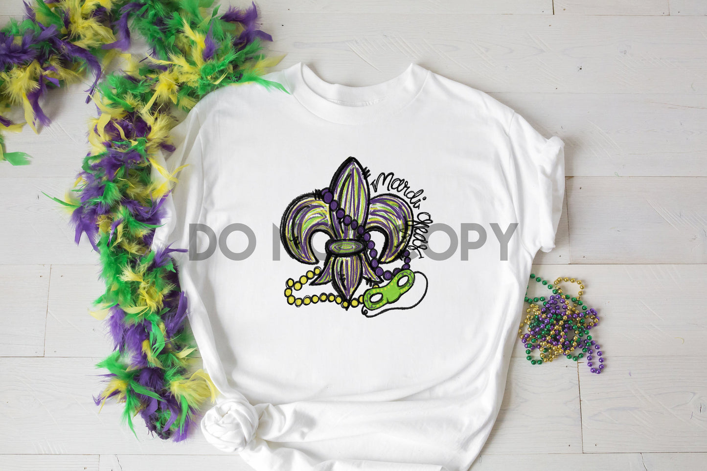 Impresión de sublimación de Mardi Gras