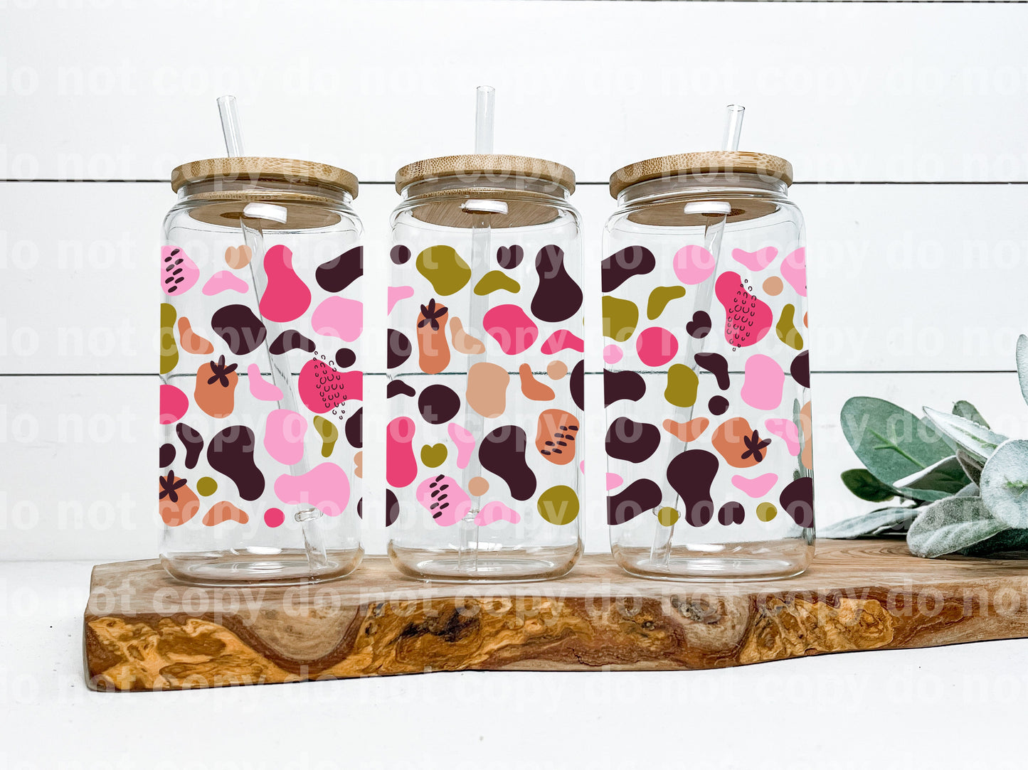 Mother's Day Pattern 16oz Cup Wrap