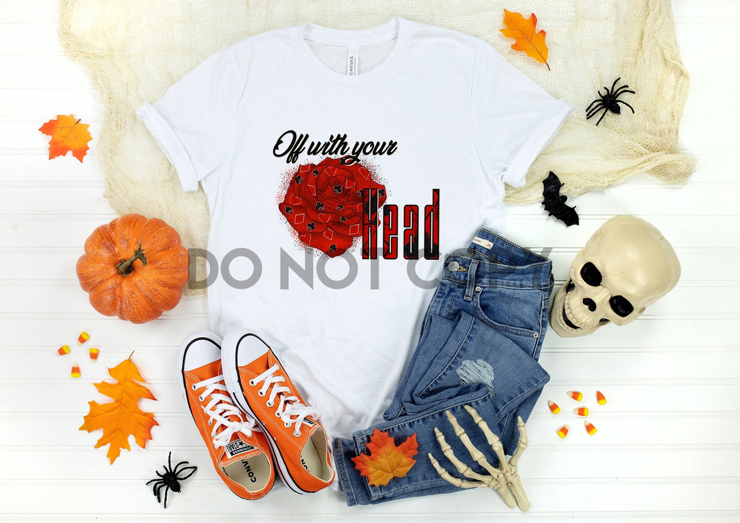 Off With Your Head Rose Sublimation Print