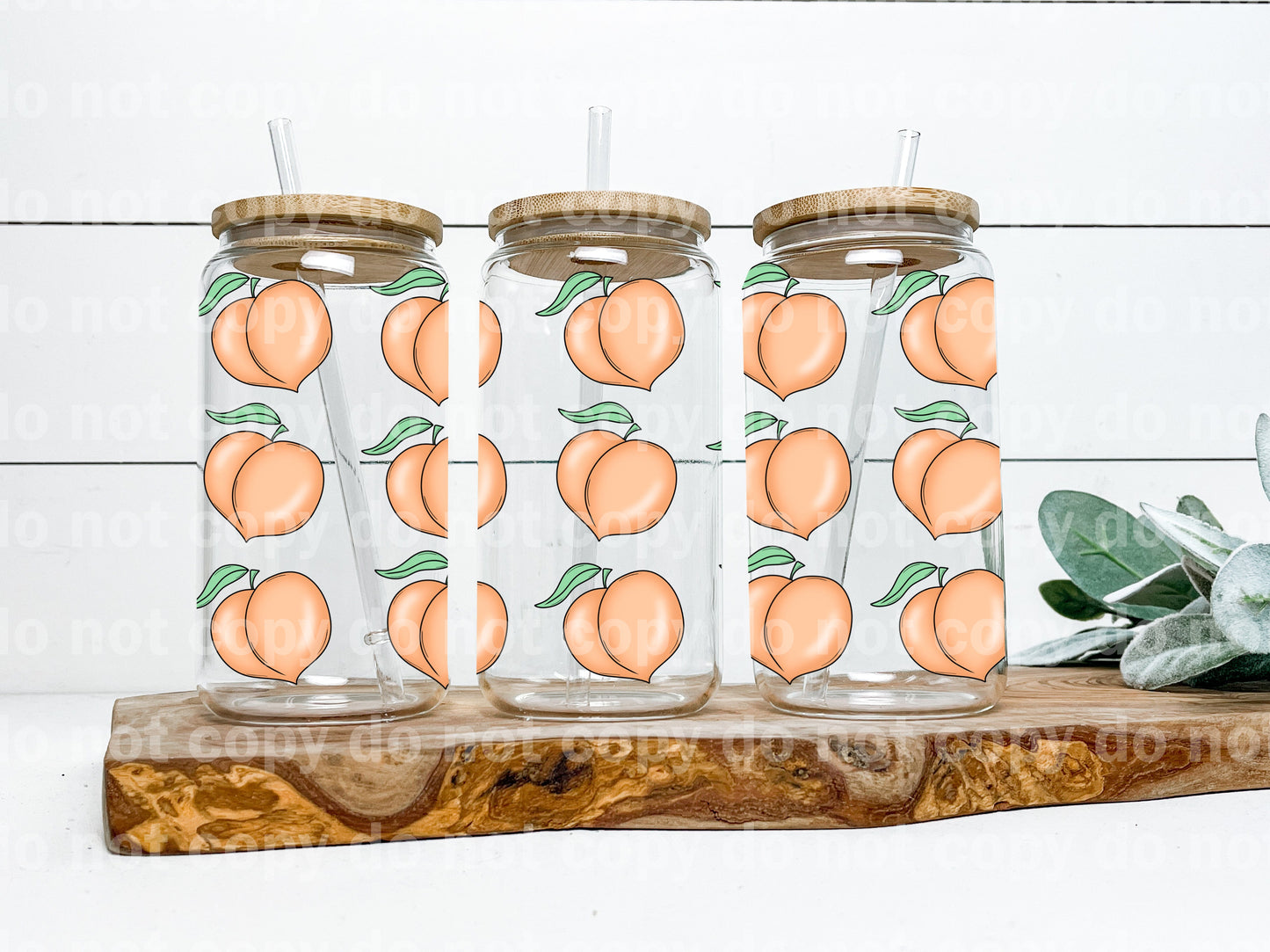 Peaches 16oz Cup Wrap