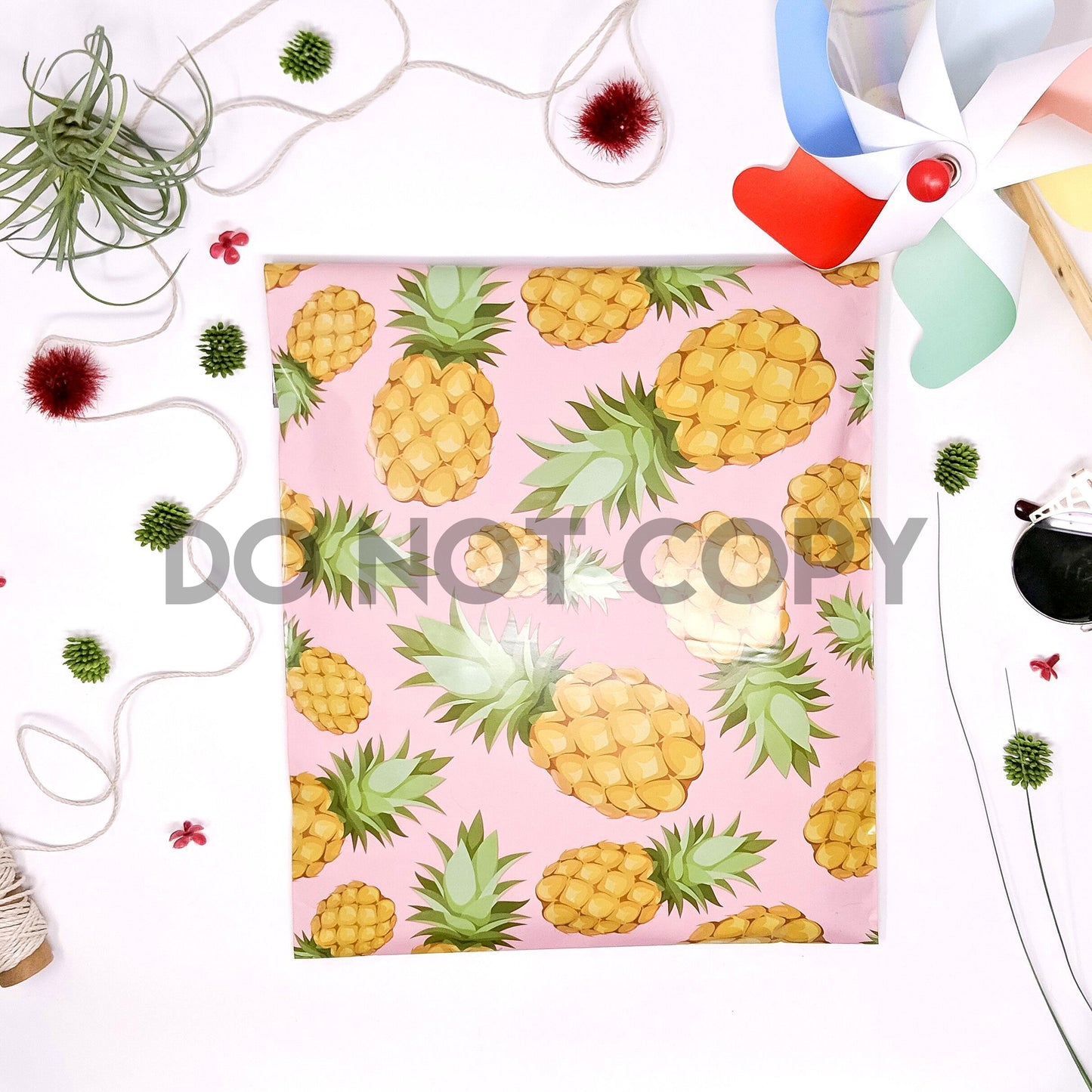 Poly mailer Pineapple print