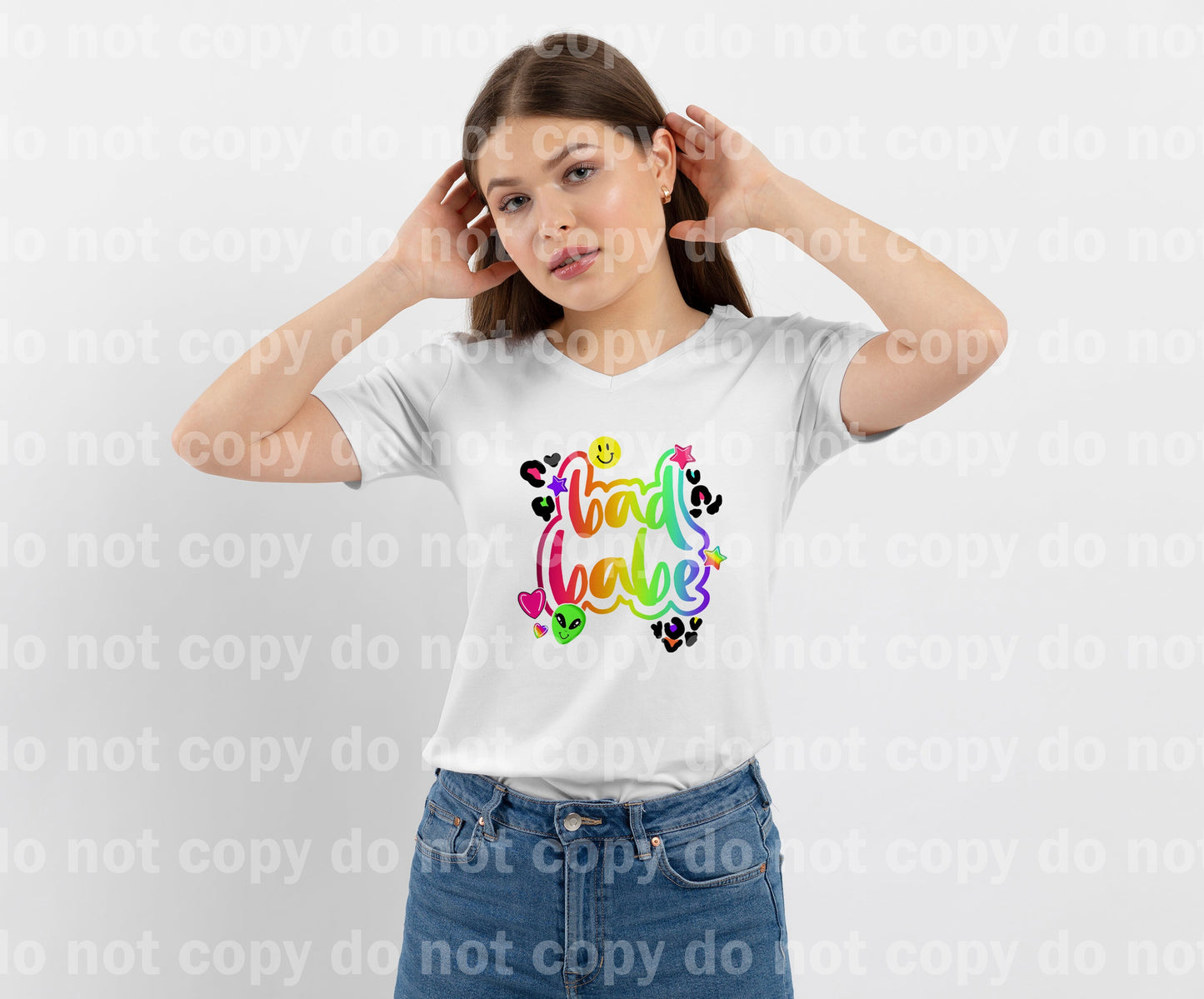 Bad Babe 90's Sticker Inspired Dream Print or Sublimation Print