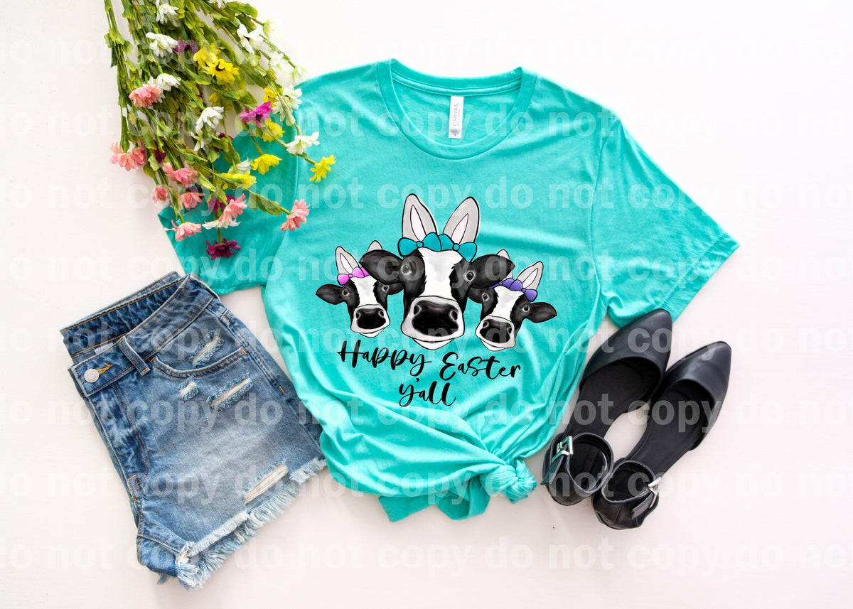 Transferencia de impresión Happy Easter Y'all Heifers Dream