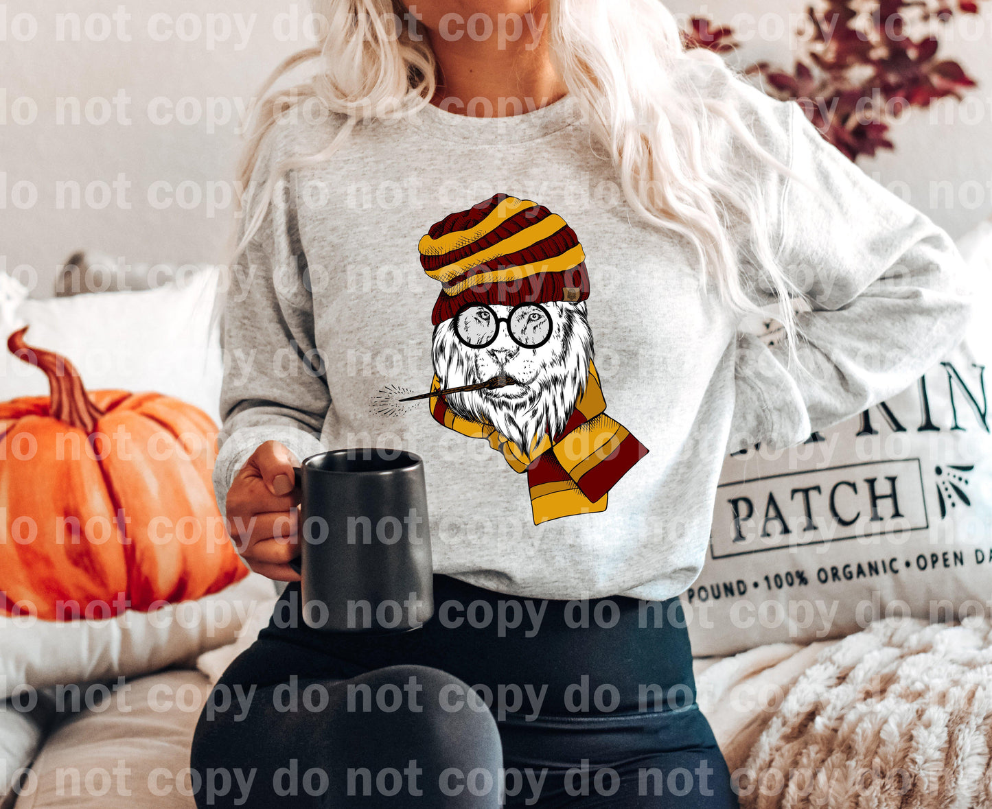 Transferencia de impresión Hp Lion gryff Crest colores Dream