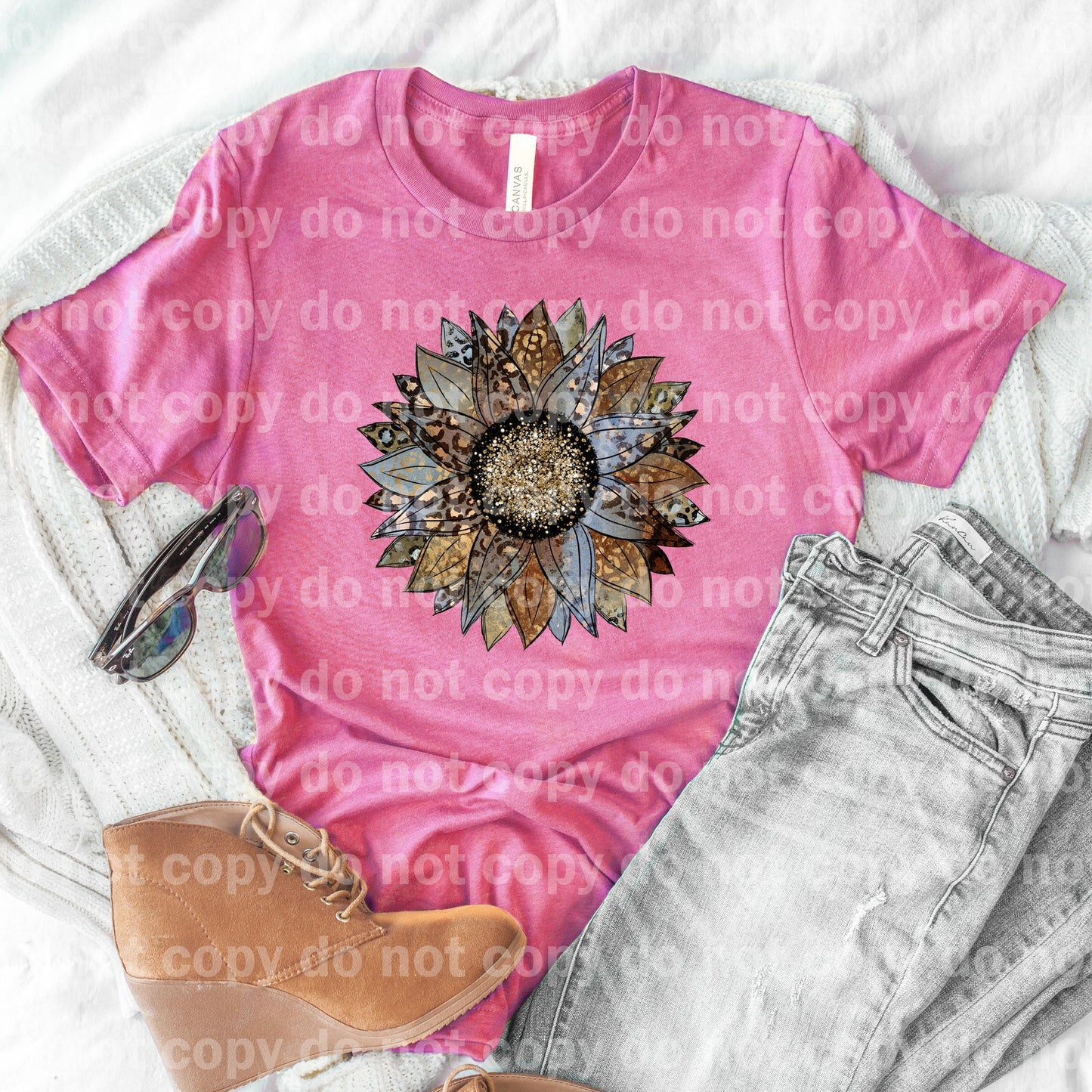 Abstract Sunflower Dream Print or Sublimation Print