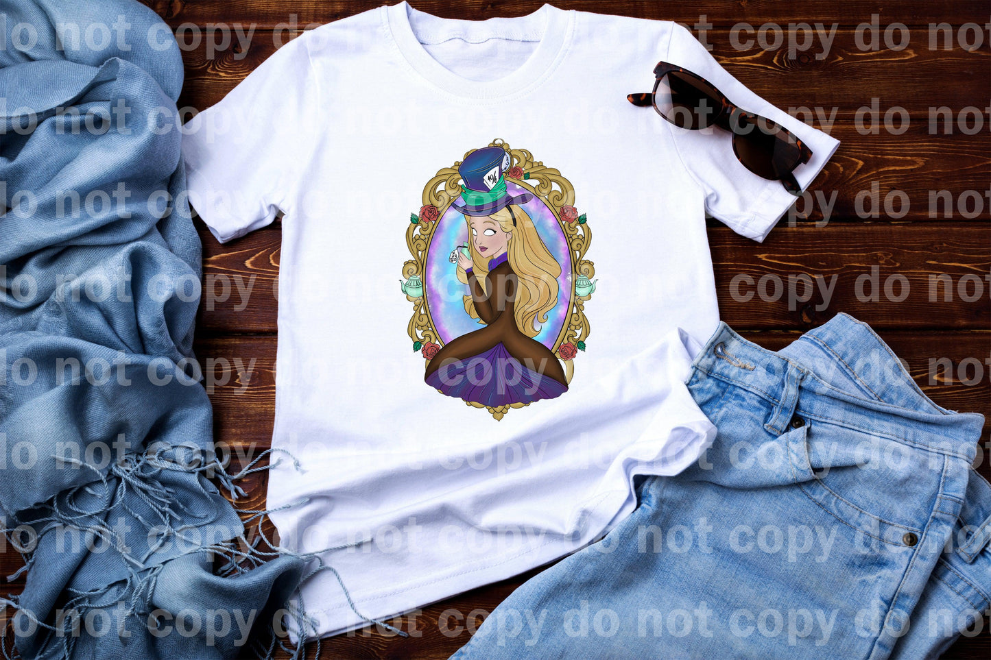 Princess Mirror Hatter Dream Print or Sublimation Print