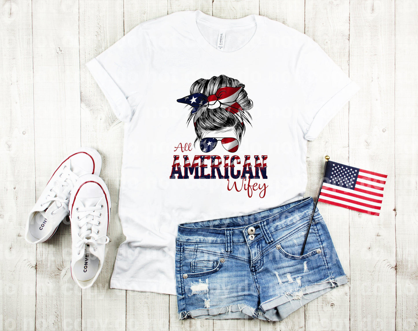 All American Wifey Dream Print or Sublimation Print