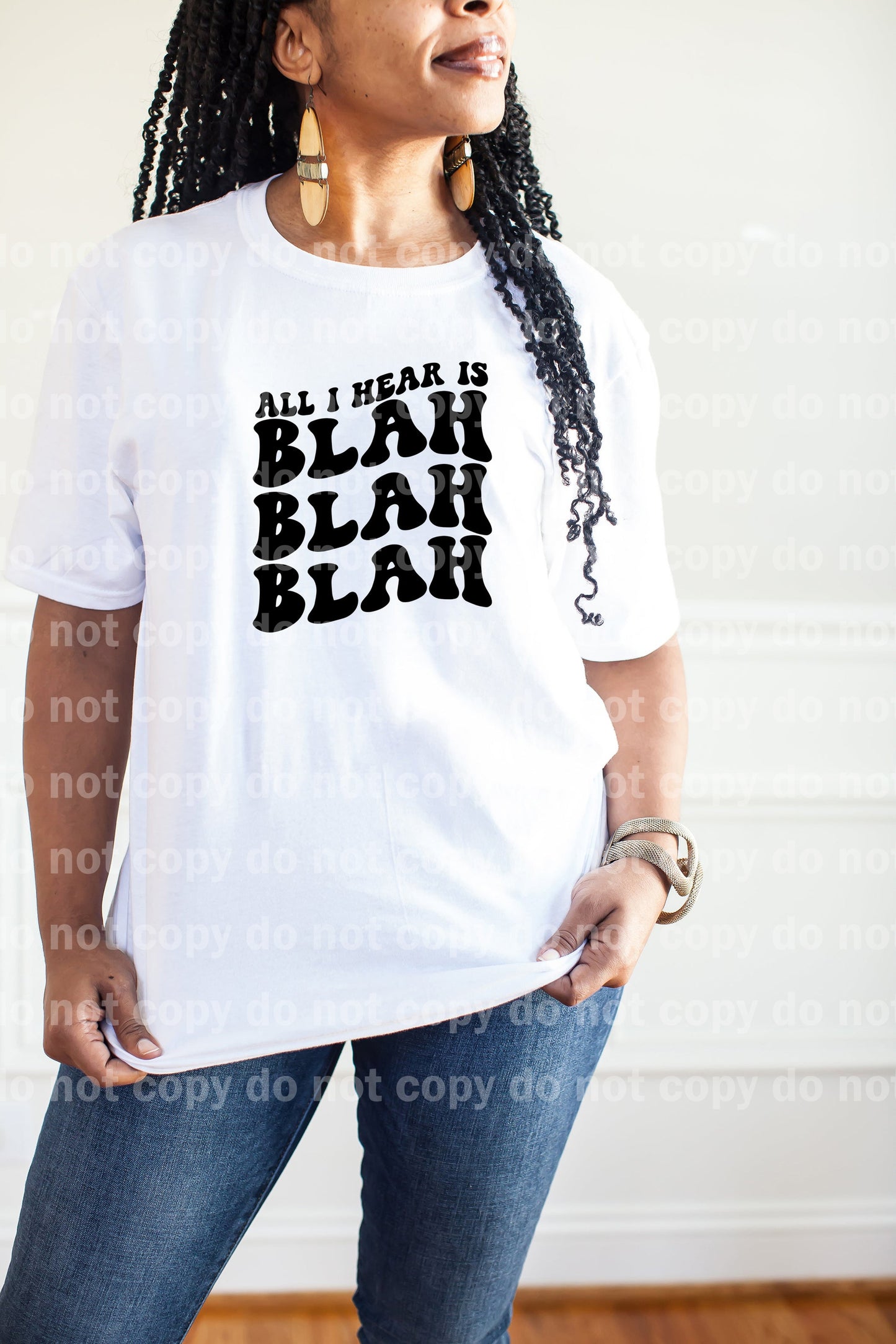 All I Hear Is Blah Blah Blah Dream Print or Sublimation Print