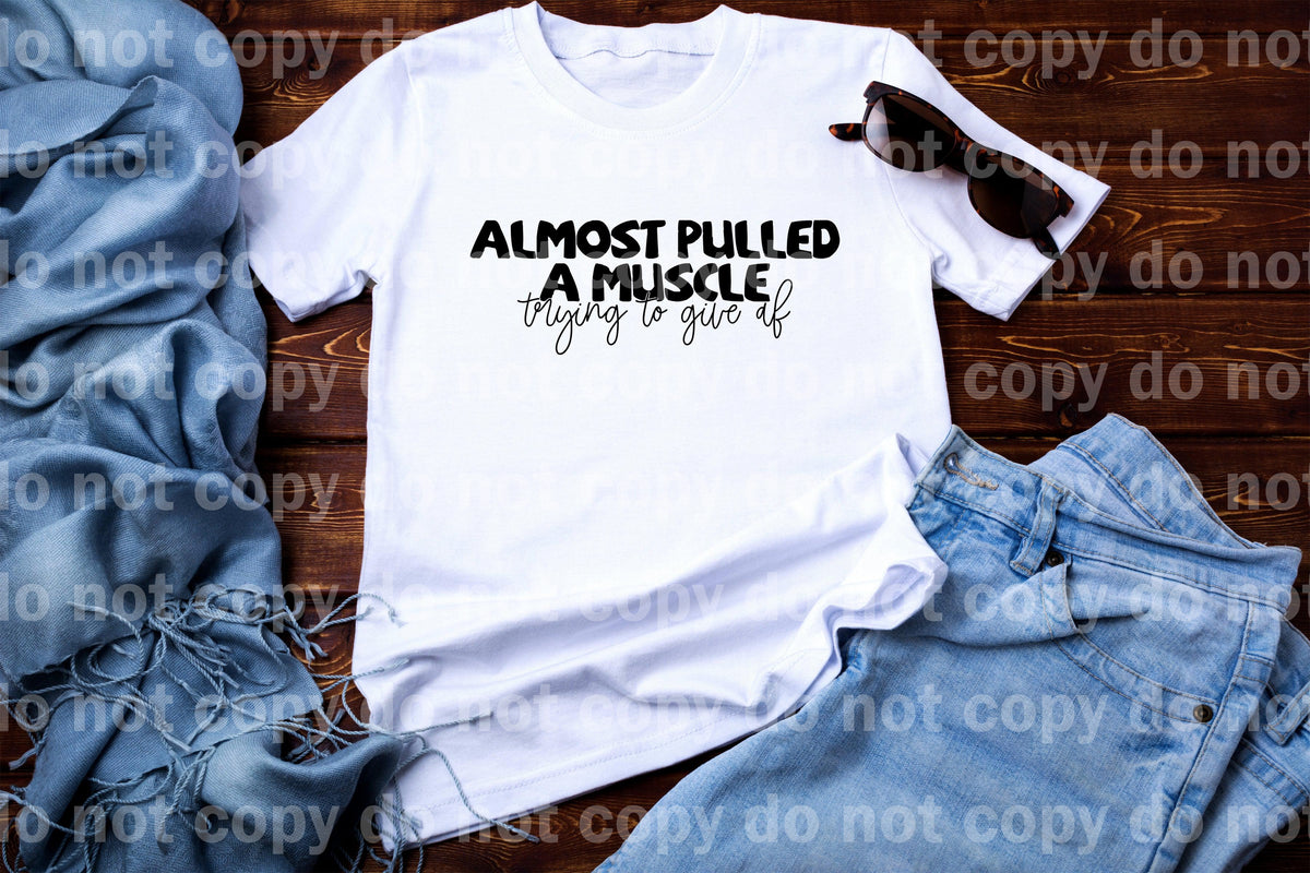 Almost Pulled A Muscle Trying To Give AF Dream Print or Sublimation Print