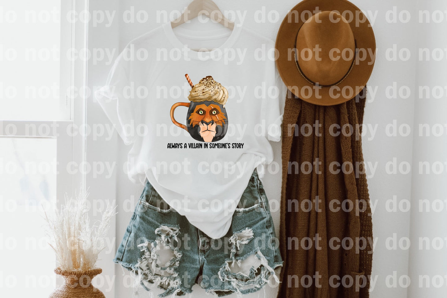 Always The Villain in Someone's Story Lion Dream Print or Sublimation Print