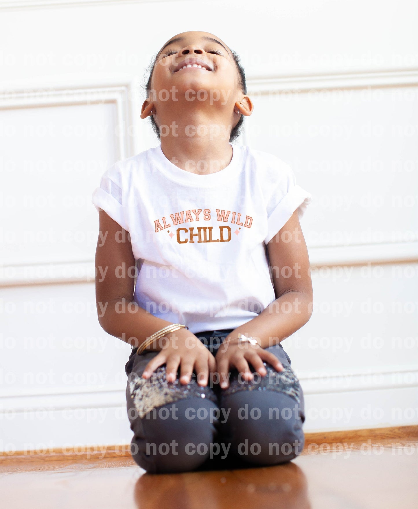 Always Wild Child Pink And Orange Dream Print or Sublimation Print