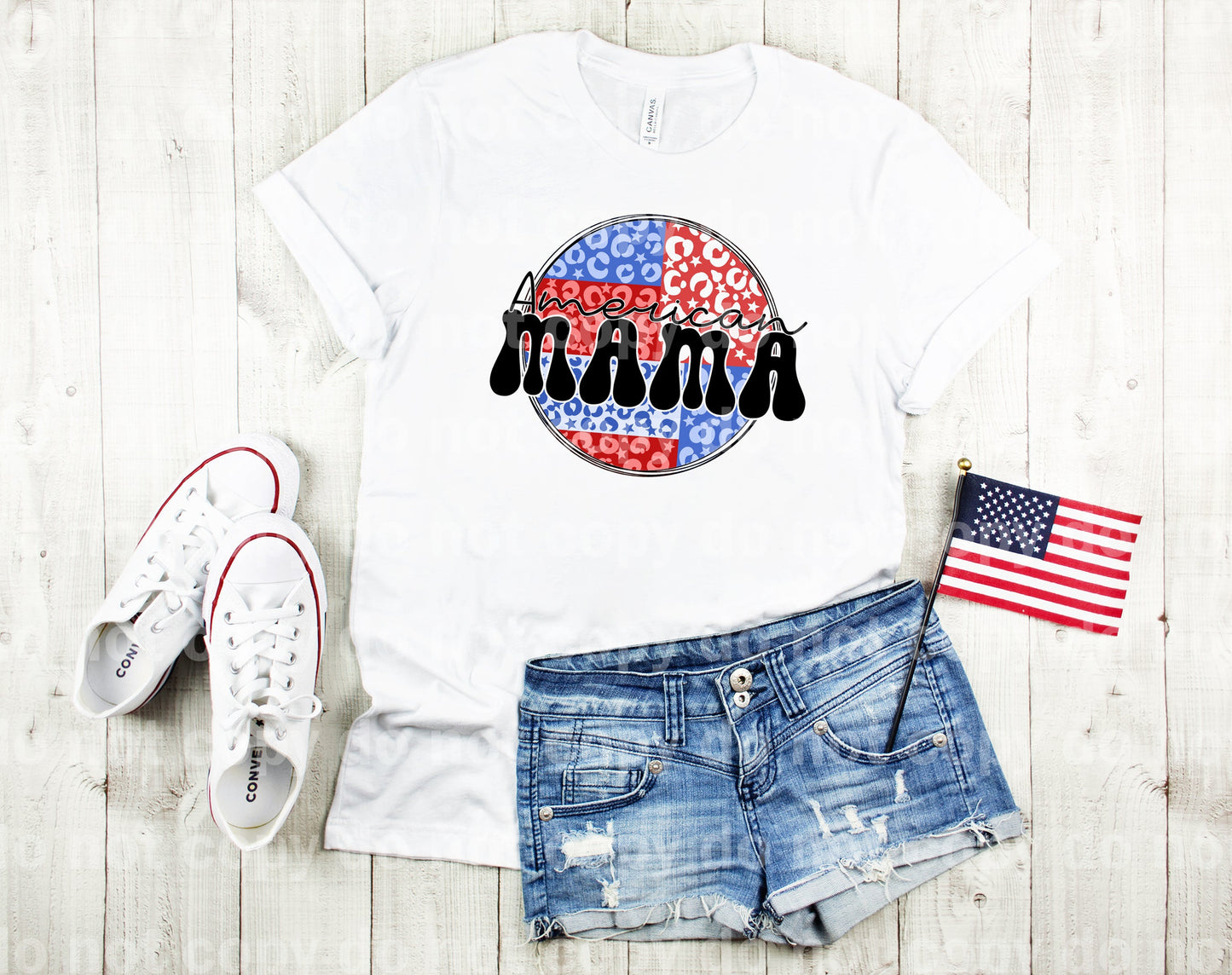American Mama Dream Print or Sublimation Print
