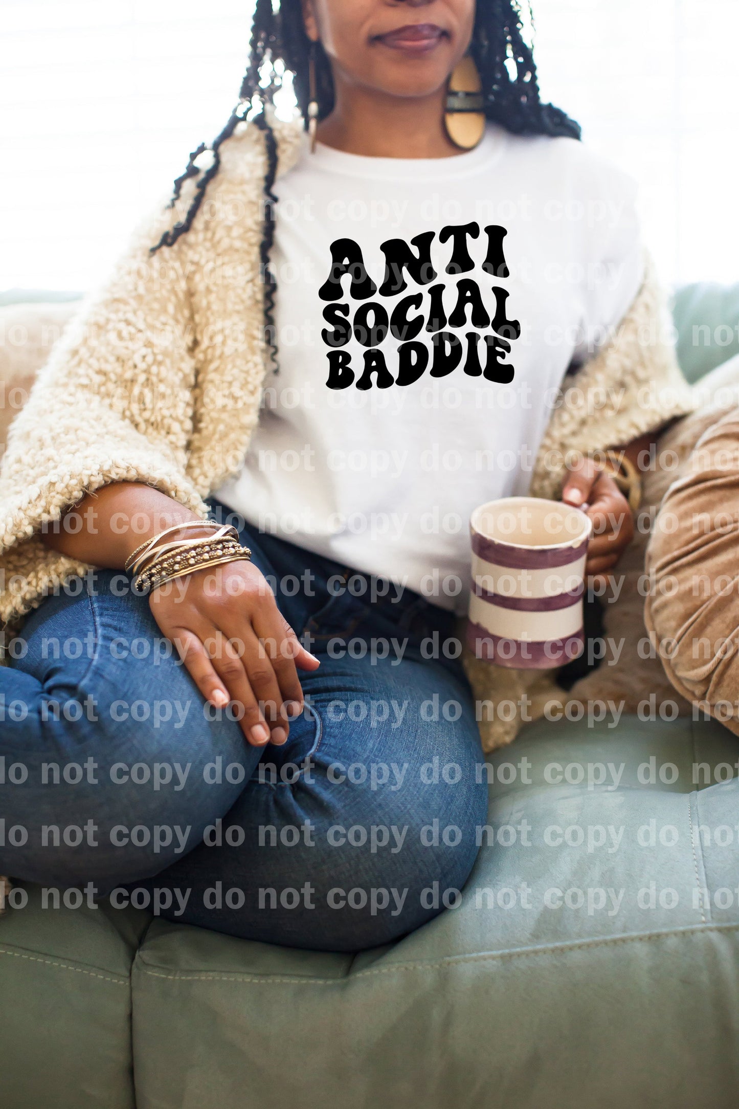 Anti Social Baddie Dream Print or Sublimation Print