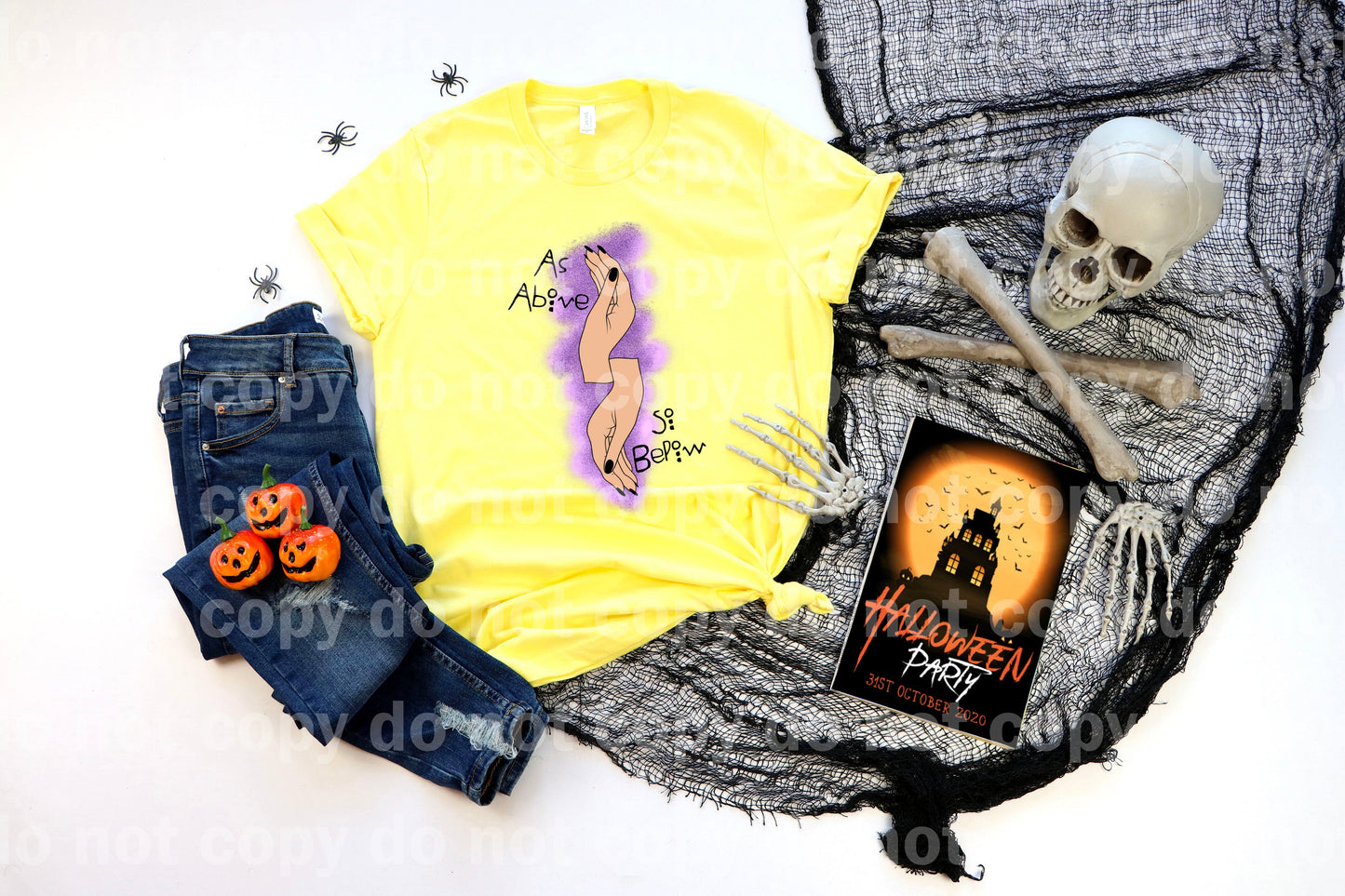 As Above So Below Witch Hand Dream Print or Sublimation Print