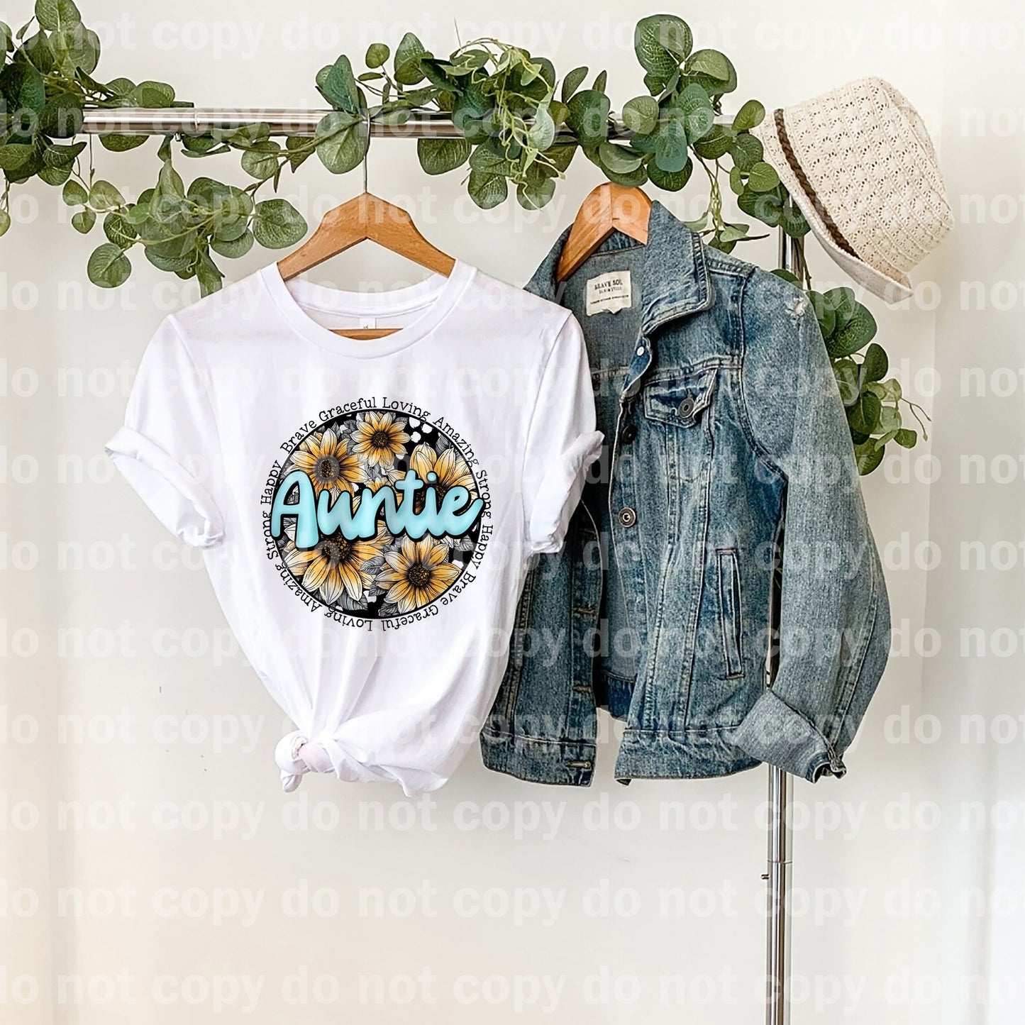 Auntie Sunflowers Dream Print or Sublimation Print